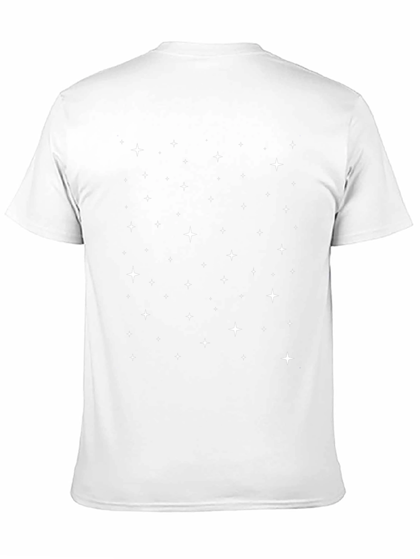 Starry Night Black T-Shirt - Cosmic Style