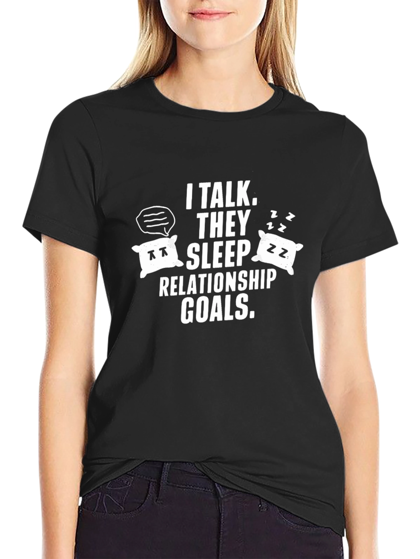 Relationship Goals Graphic T-Shirt