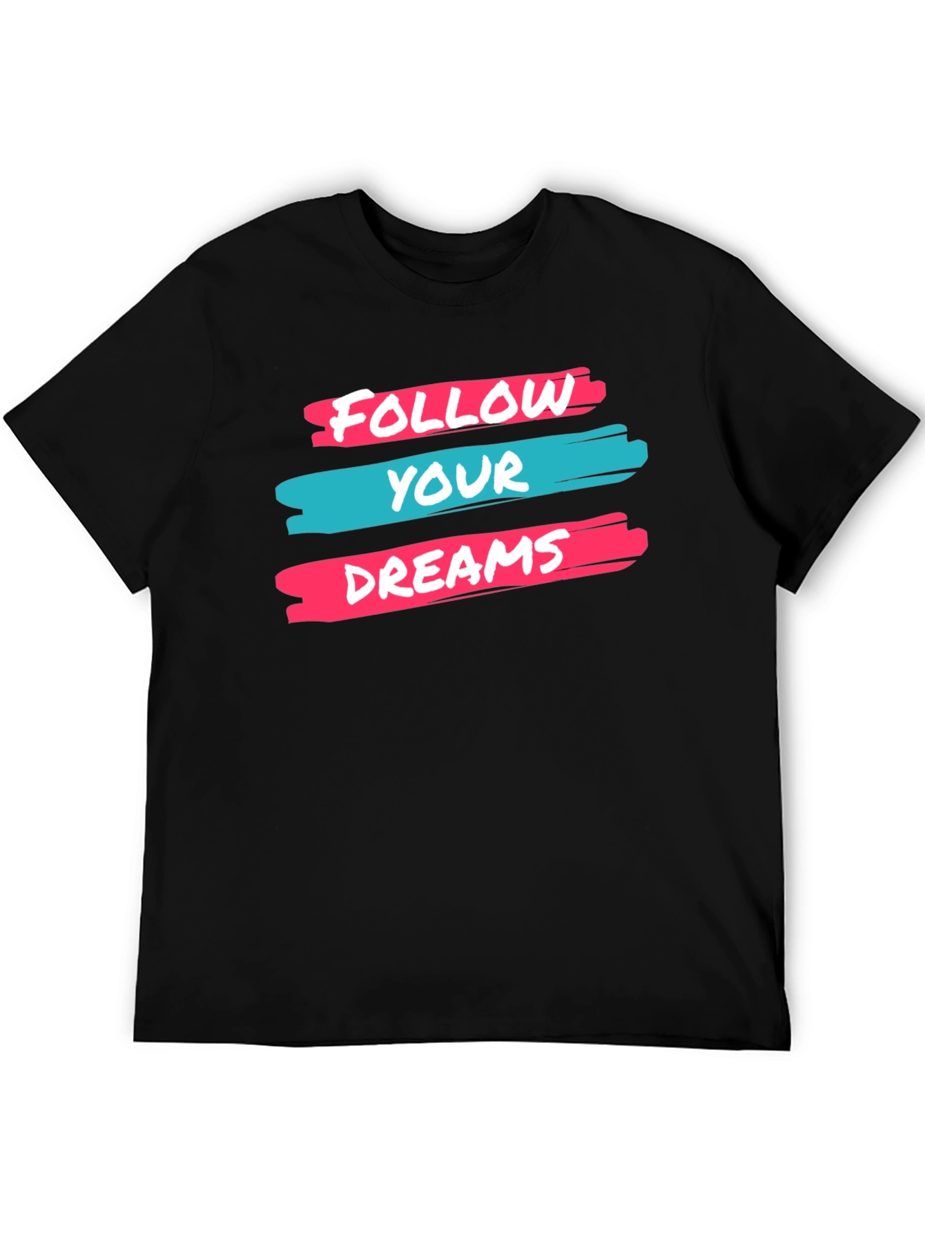 Follow Your Dreams Graphic Tee - Black