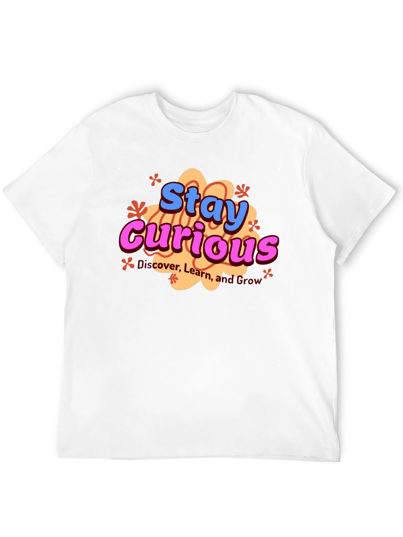 Stay Curious Graphic Tee - Unisex Black T-Shirt