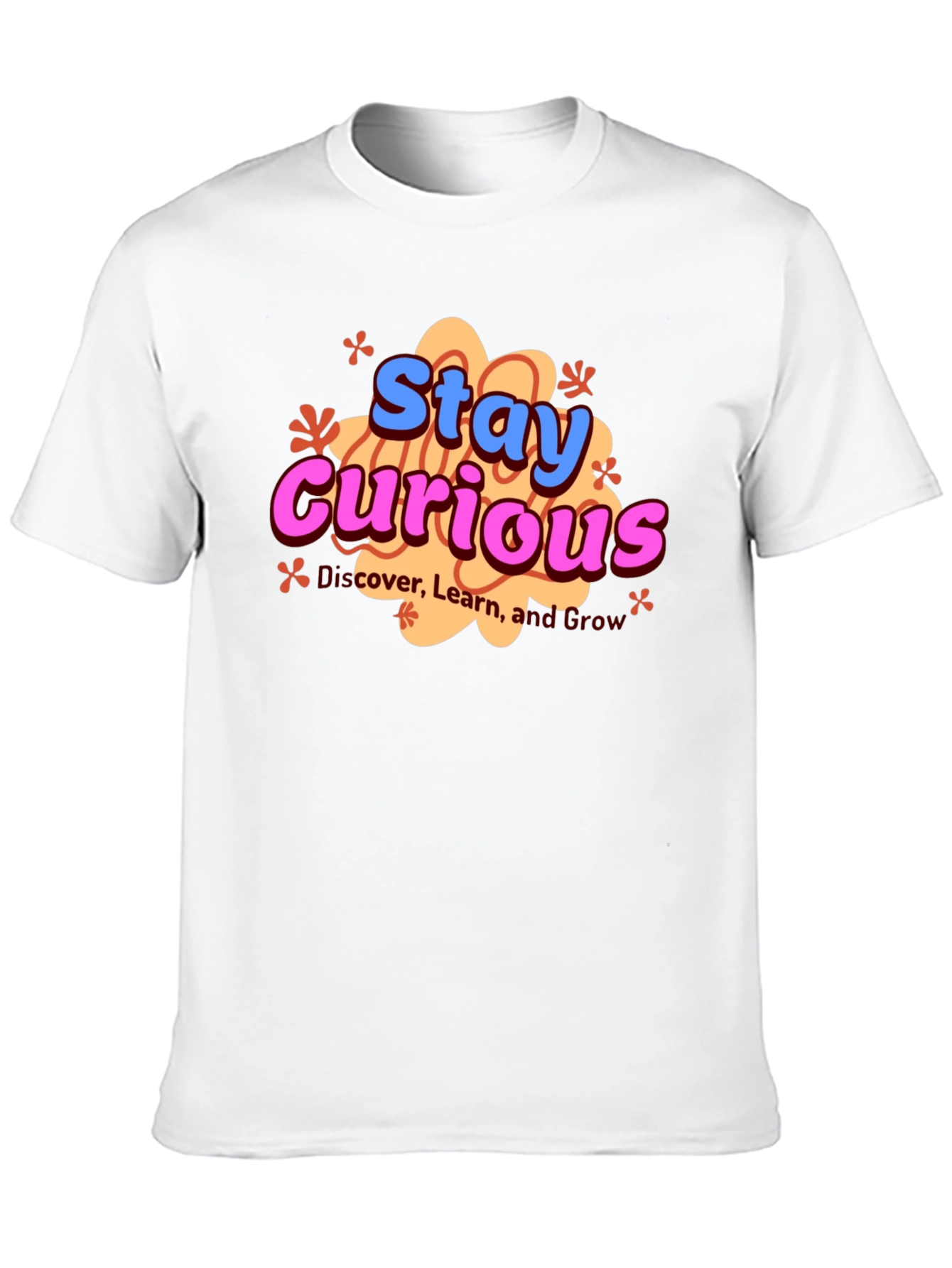 Stay Curious Graphic Tee - Unisex Black T-Shirt