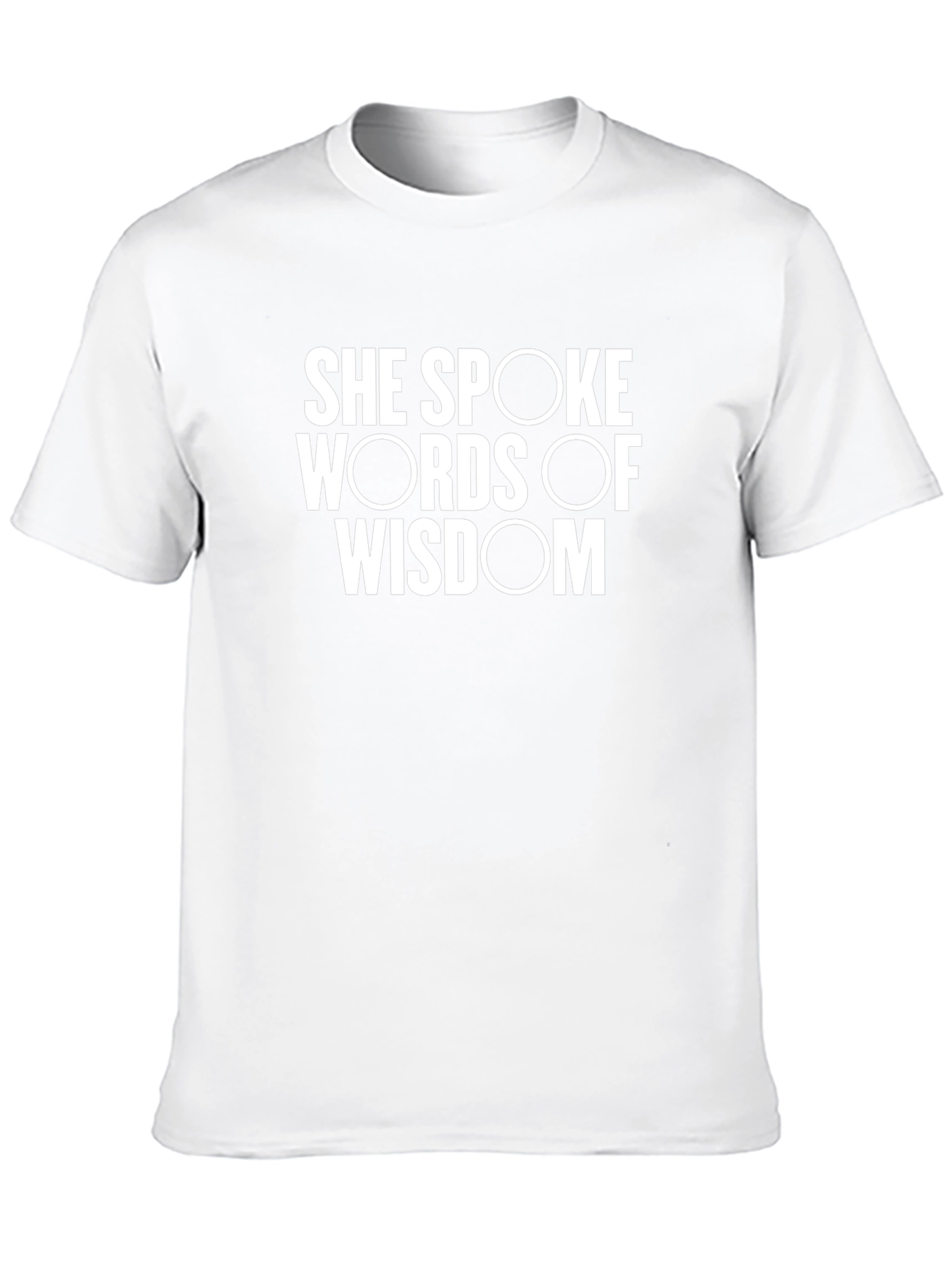 Wisdom Spoken Graphic Tee - Black