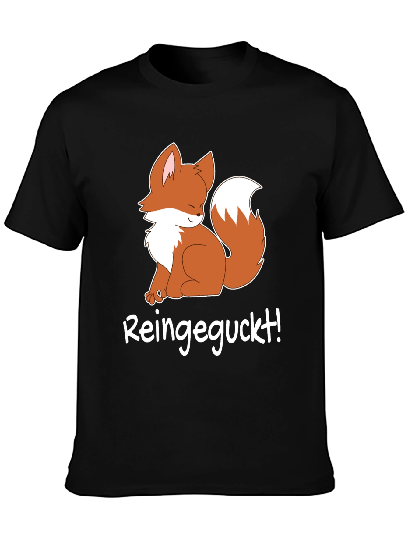 Cute Fox Graphic T-Shirt - Reingeguckt!