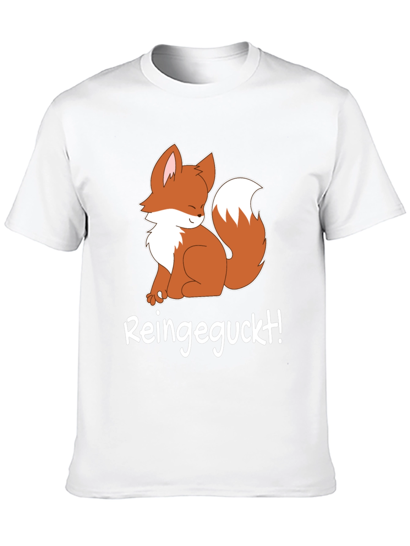 Cute Fox Graphic T-Shirt - Reingeguckt!