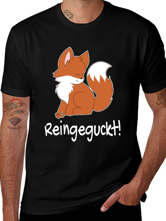 Cute Fox Graphic T-Shirt - Reingeguckt!