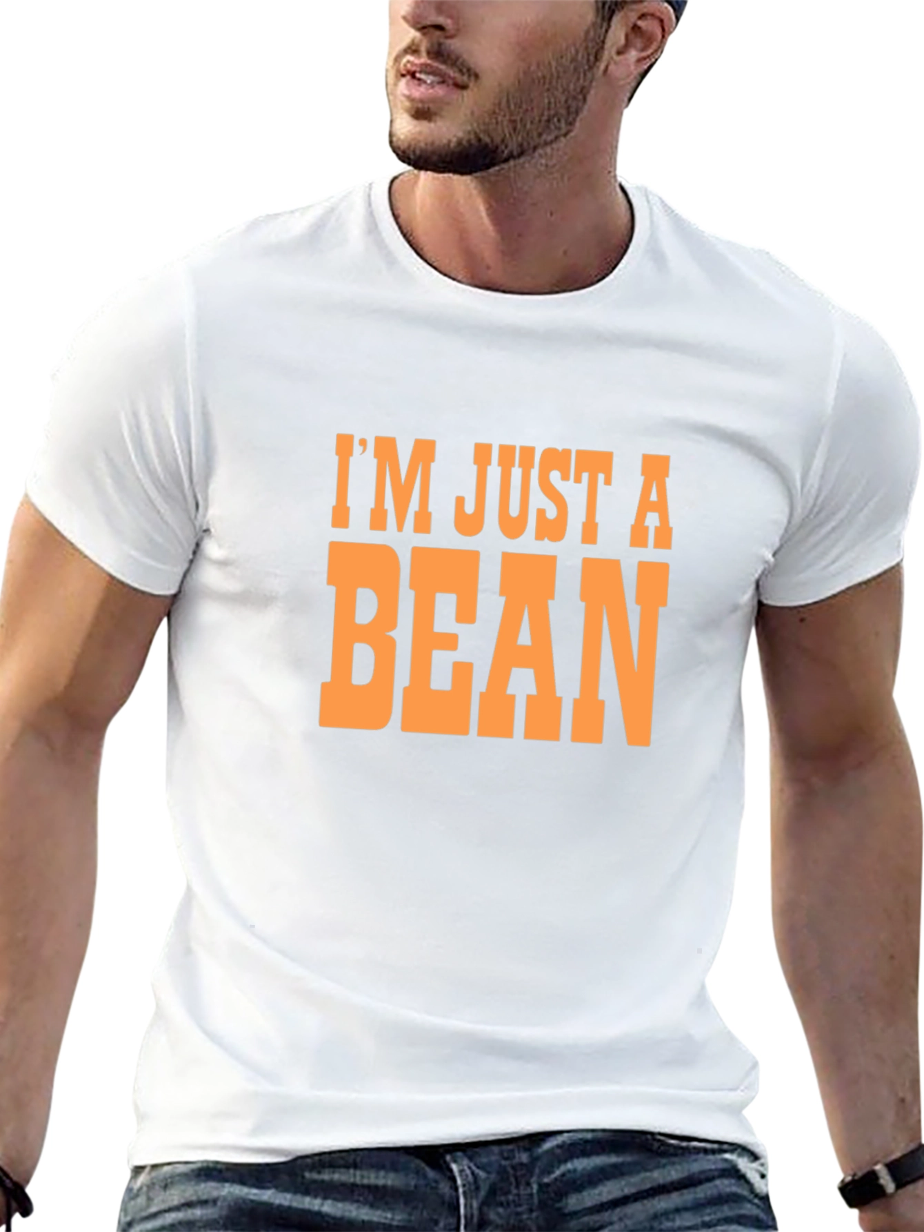 Im Just a Bean Funny Graphic Tee