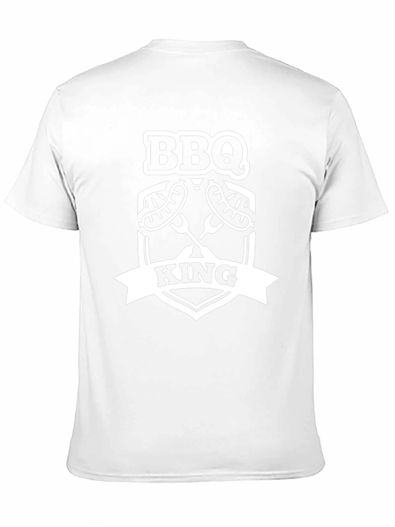 BBQ King T-Shirt - Black Graphic Tee