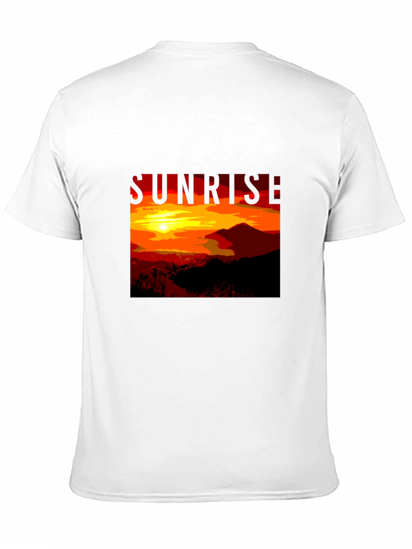 Sunrise Graphic T-Shirt - Nature Inspired Mens Tee