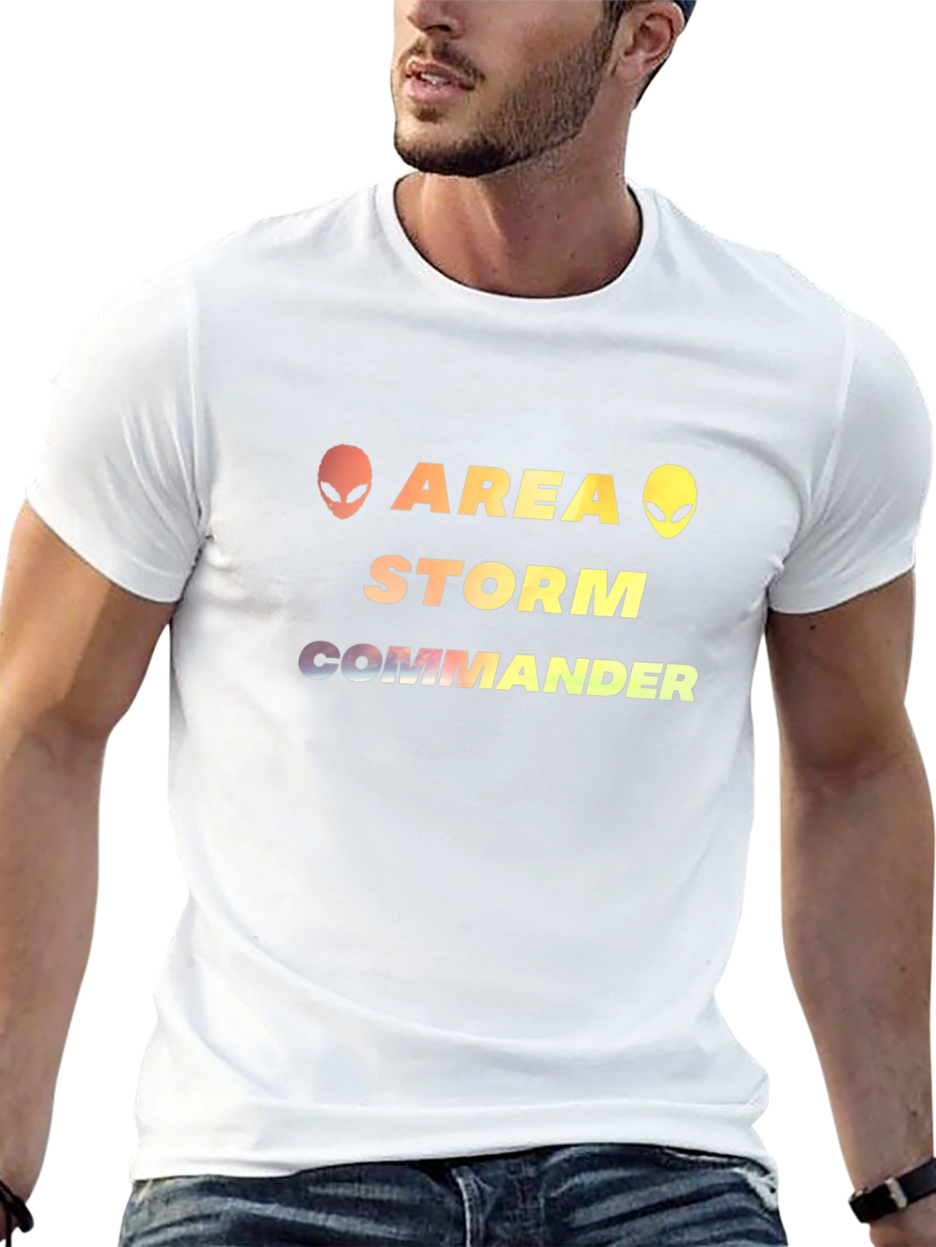 Area Storm Commander Graphic T-Shirt