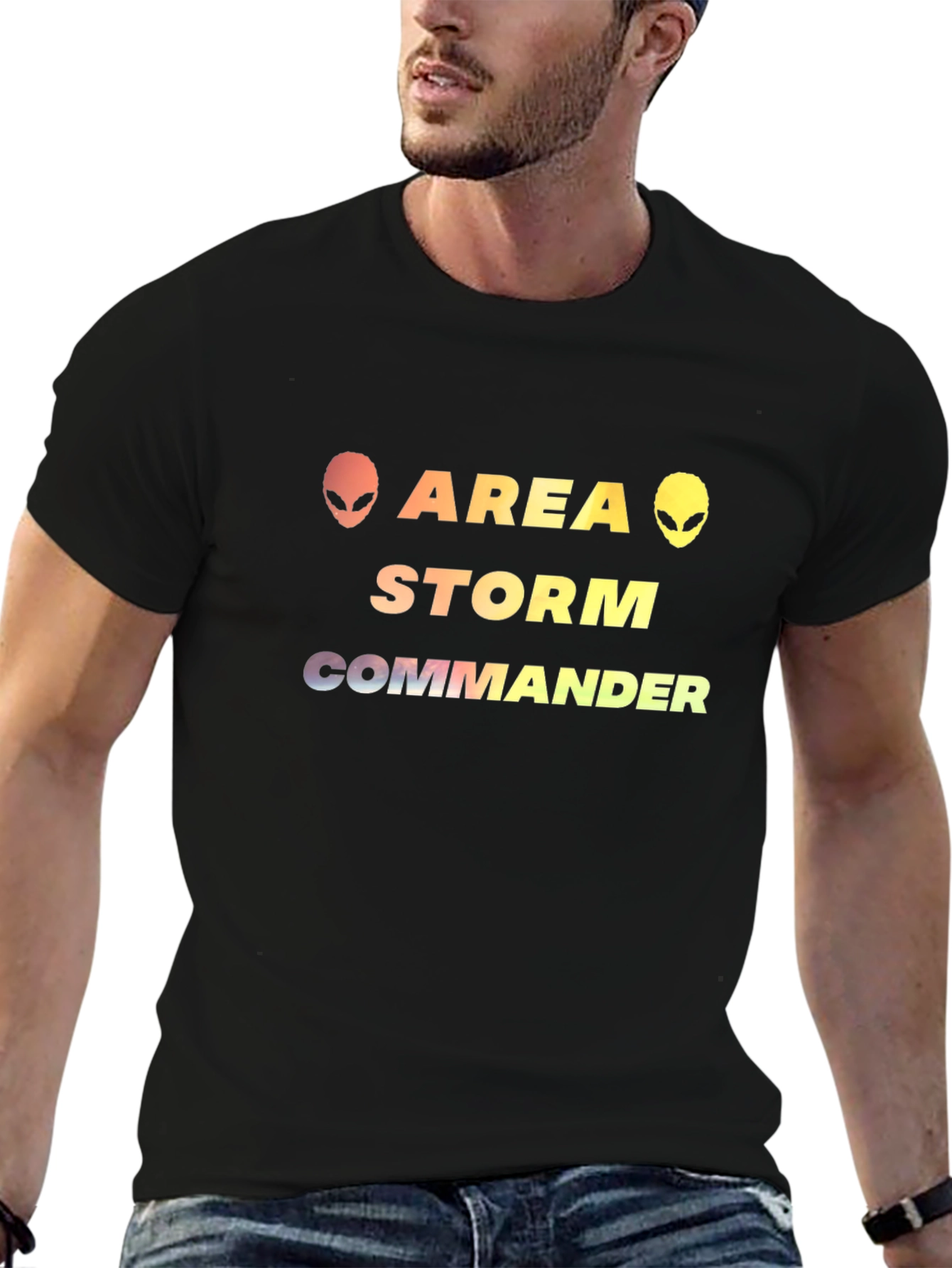 Area Storm Commander Graphic T-Shirt