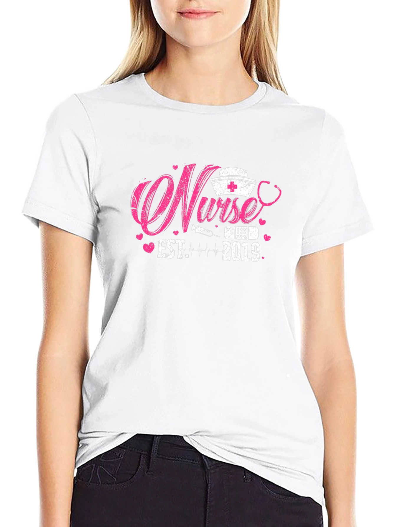 Nurse Est. 2019 Black T-Shirt