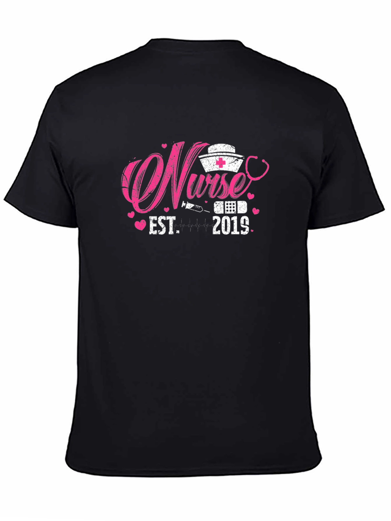 Nurse Est. 2019 Black T-Shirt