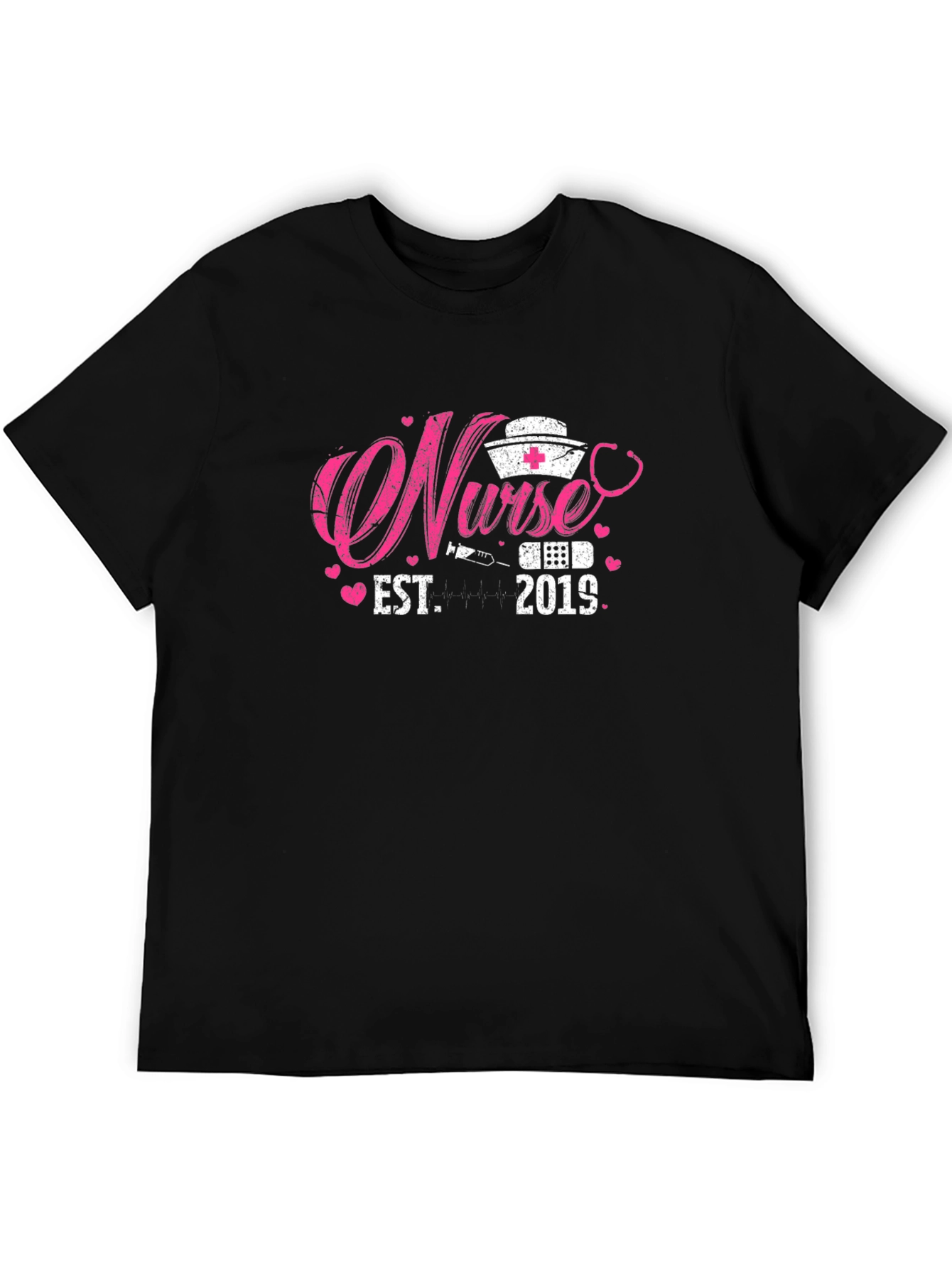 Nurse Est. 2019 Black T-Shirt