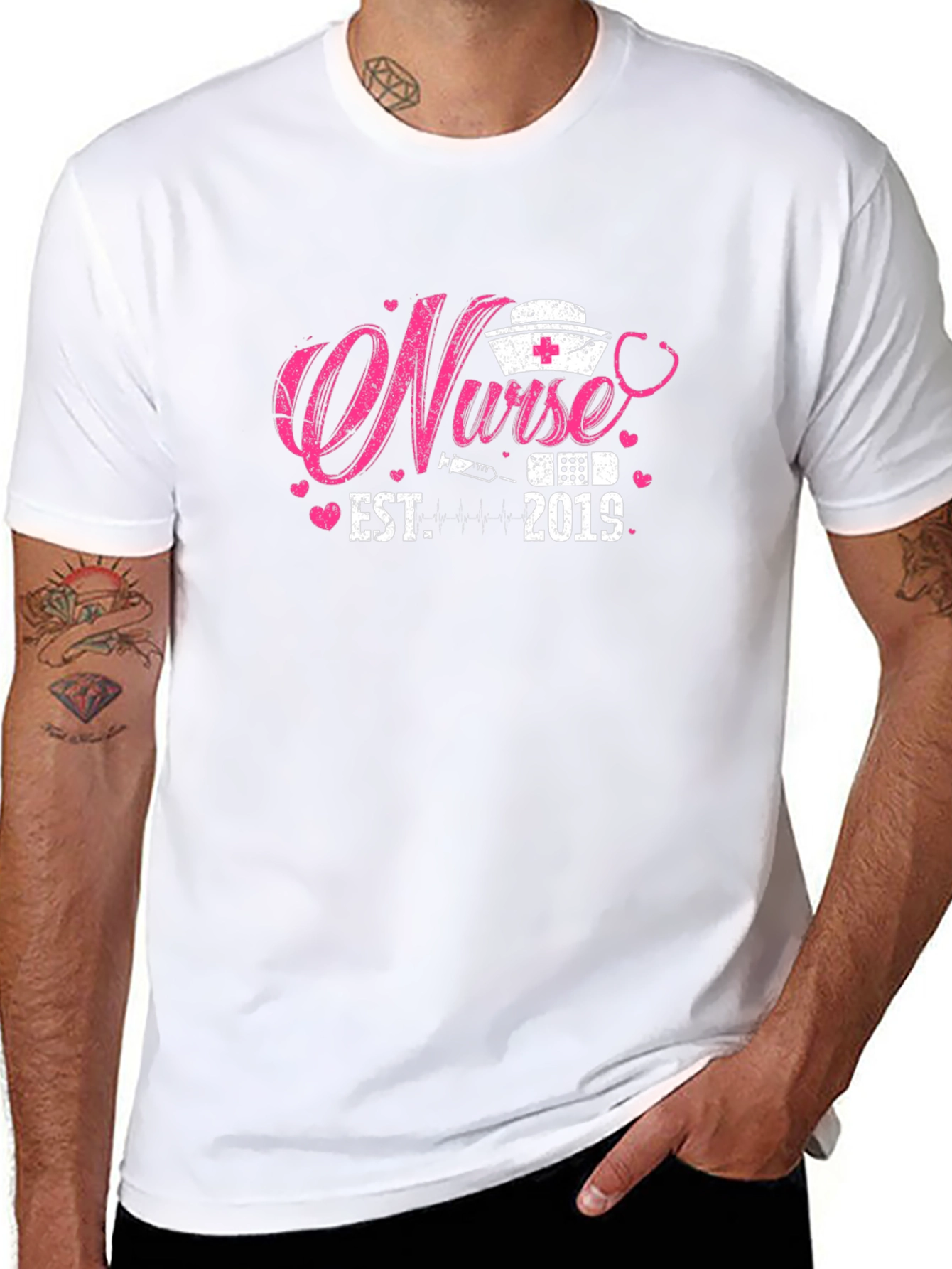 Nurse Est. 2019 Black T-Shirt