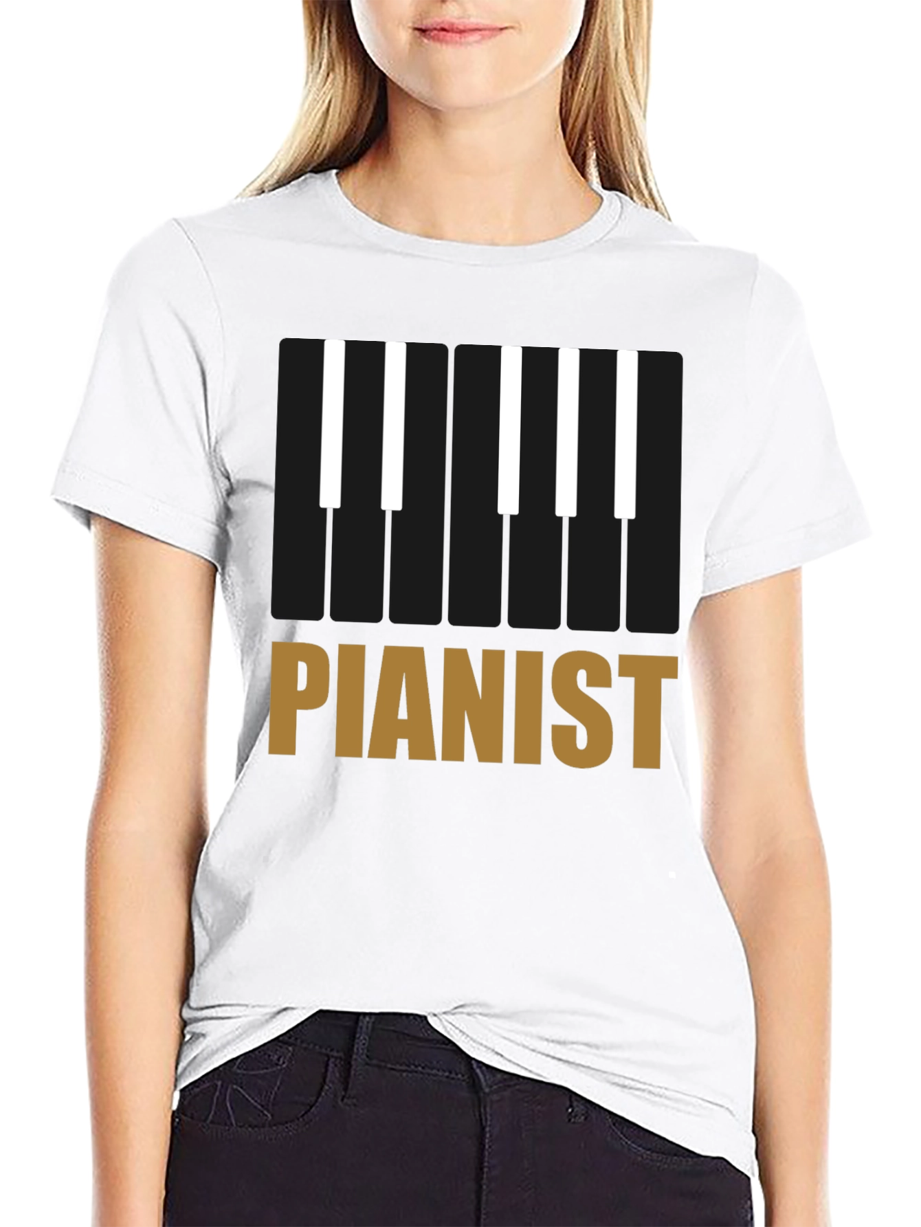 Pianist Graphic Tee