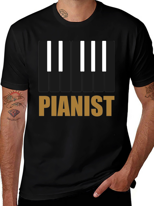 Pianist Graphic Tee