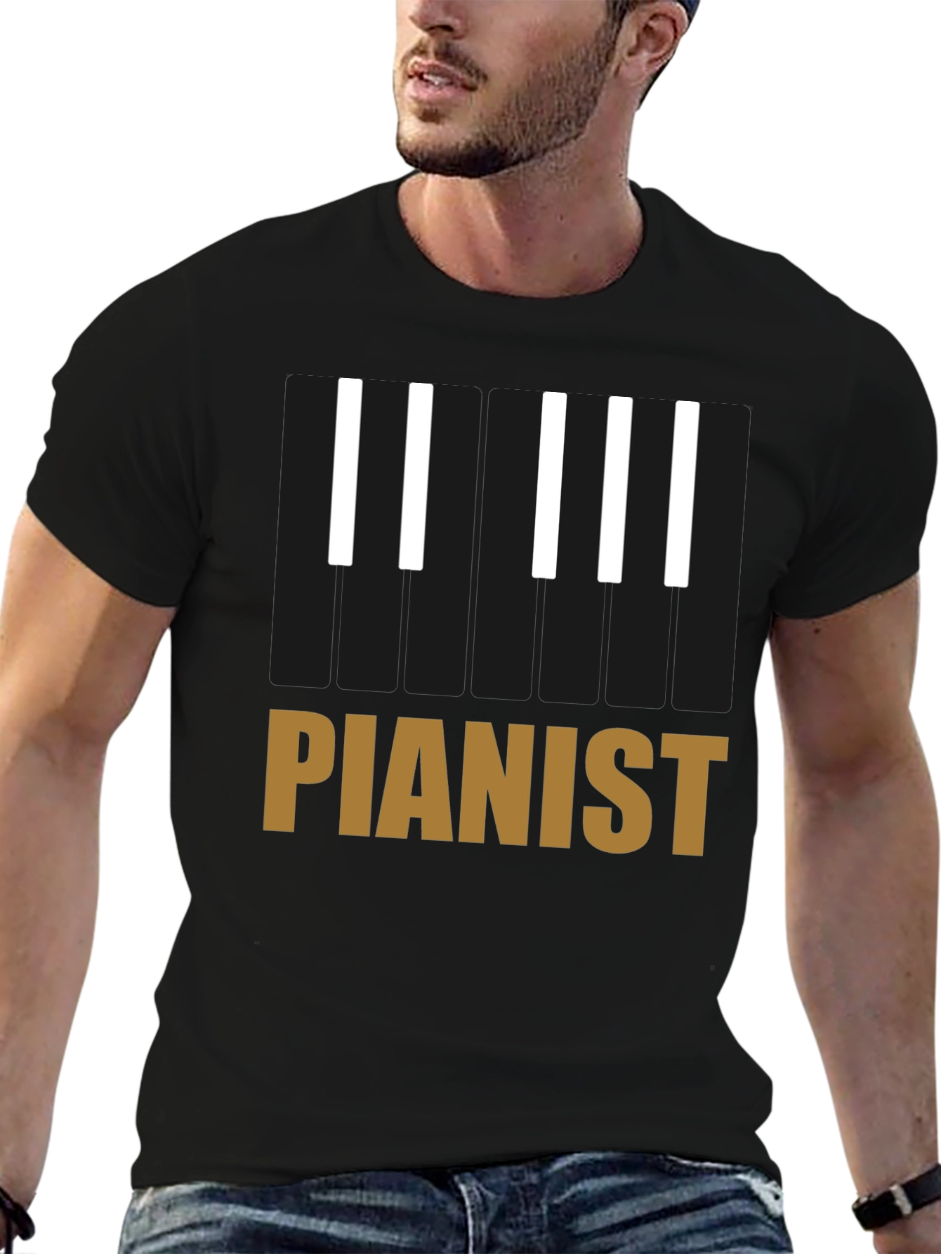 Pianist Graphic Tee