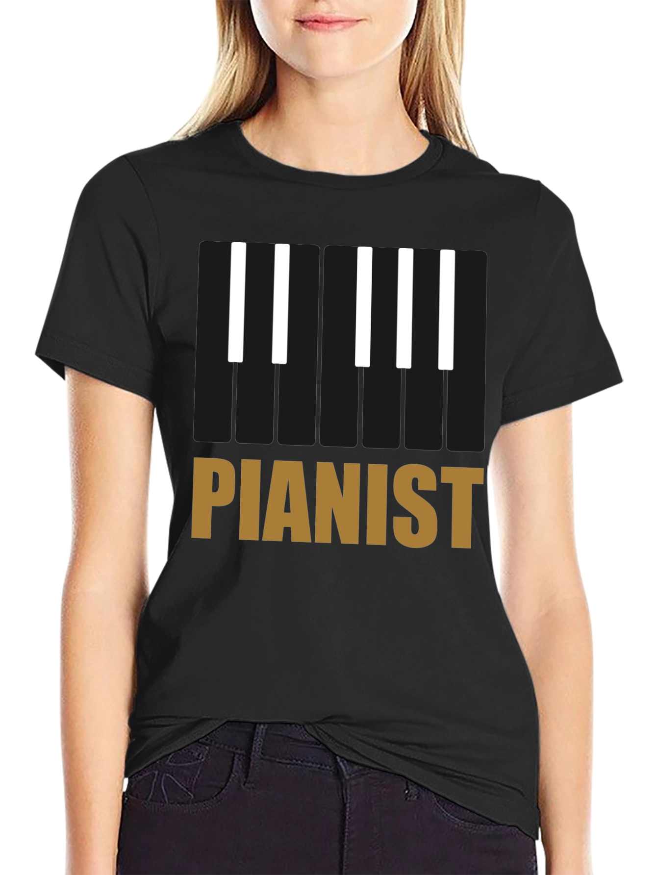 Pianist Graphic Tee