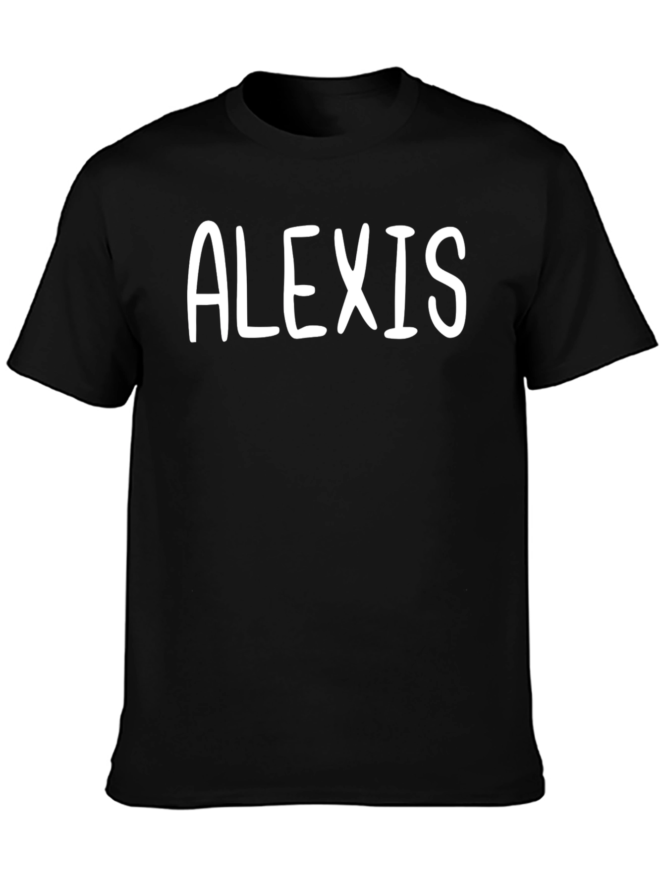 Personalized Alexis Name T-Shirt Custom Text Tee