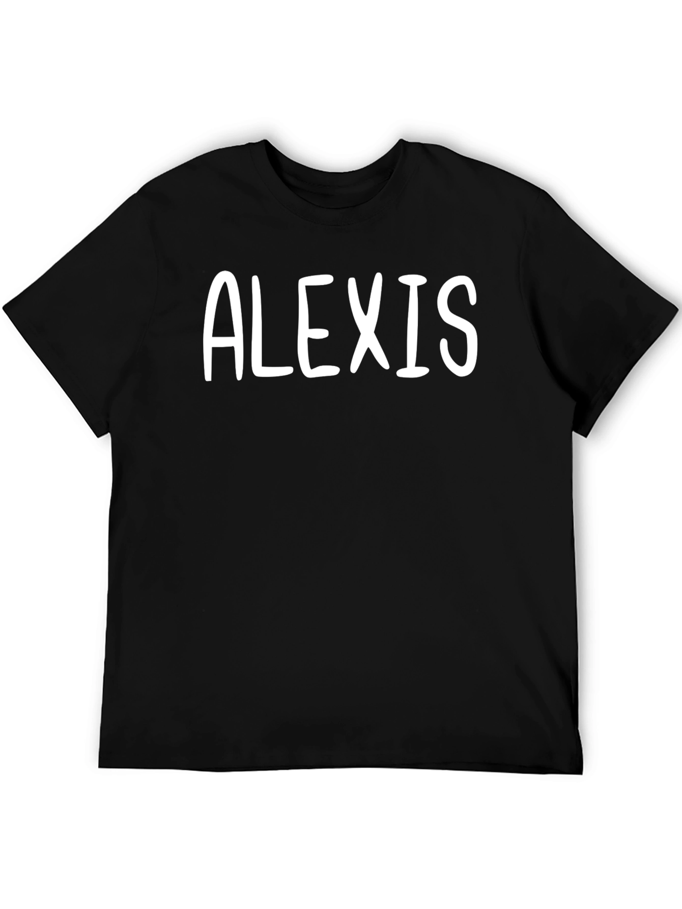 Personalized Alexis Name T-Shirt Custom Text Tee