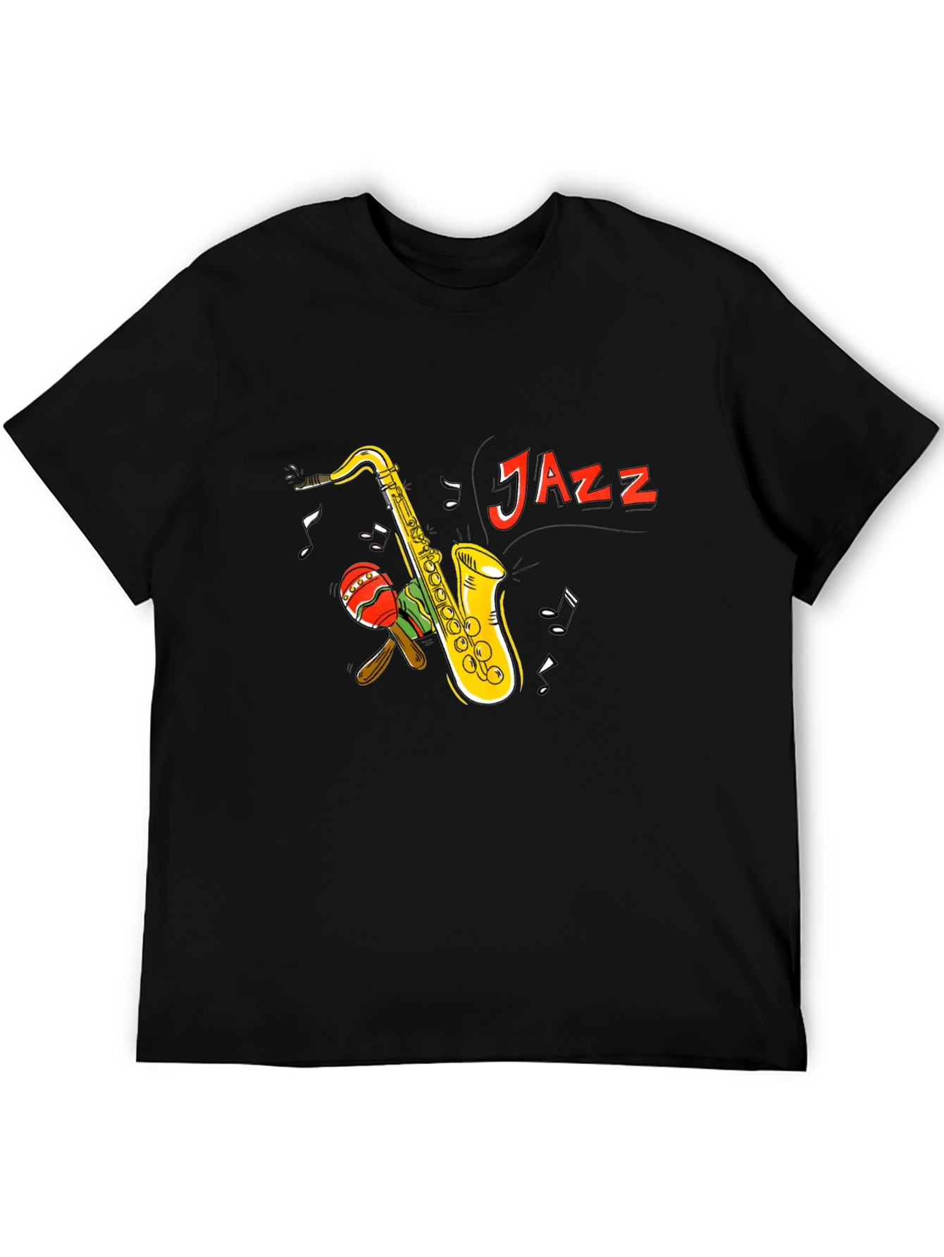 Jazz Saxophone Graphic T-Shirt