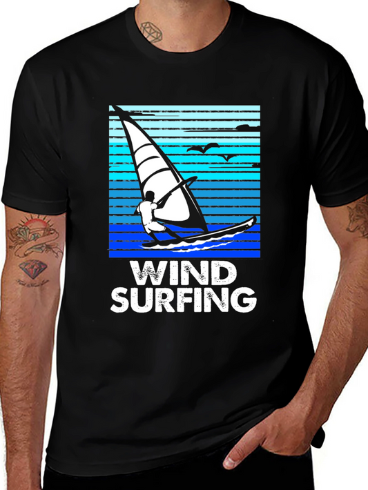 Windsurfing T-Shirt | Ocean Adventure Graphic Tee