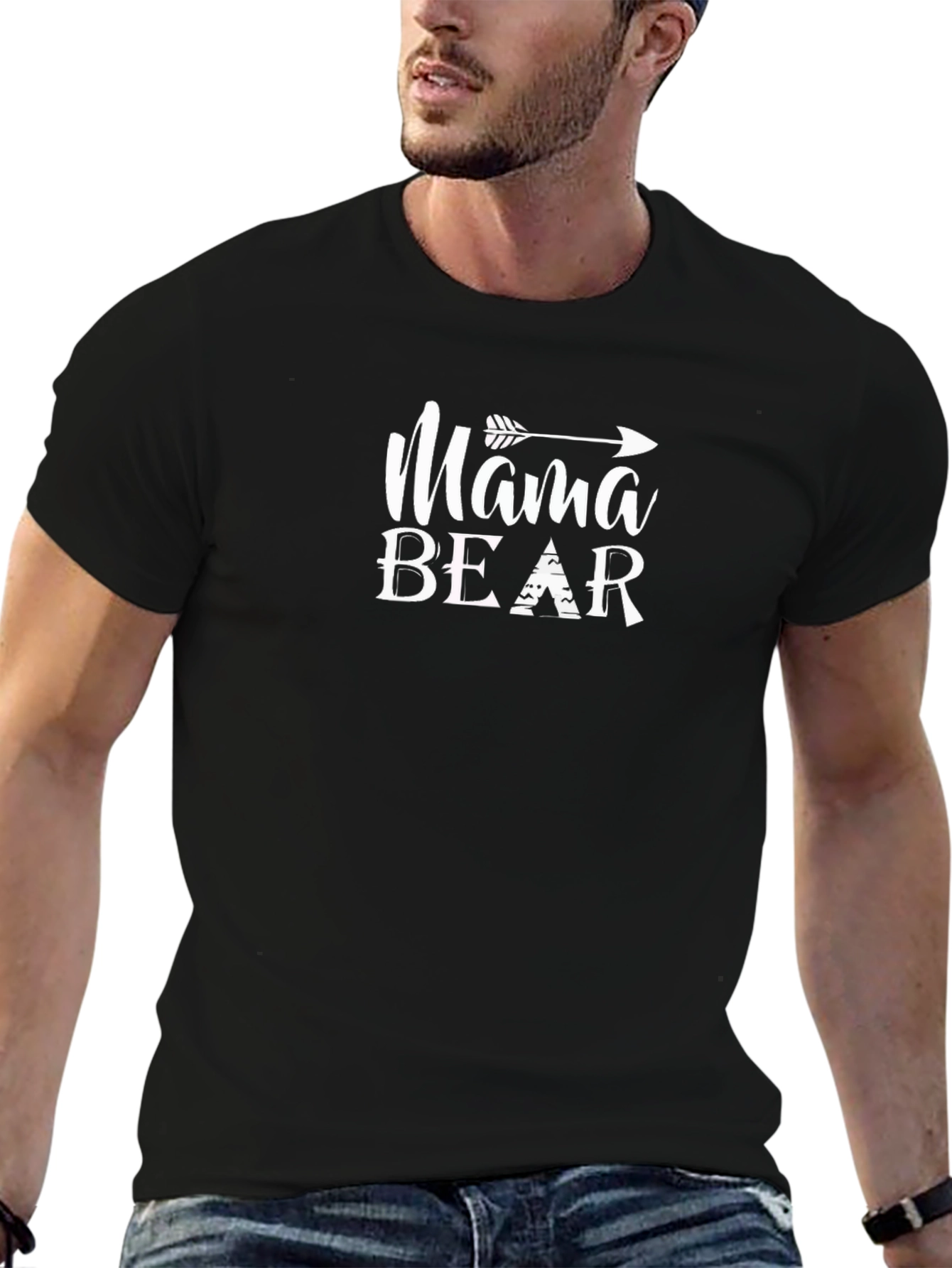 Mama Bear Graphic Tee - Arrow Design