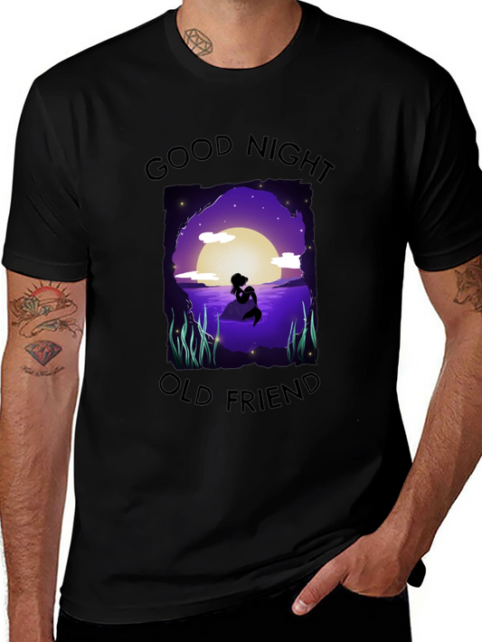 Good Night Old Friend Mermaid T-Shirt