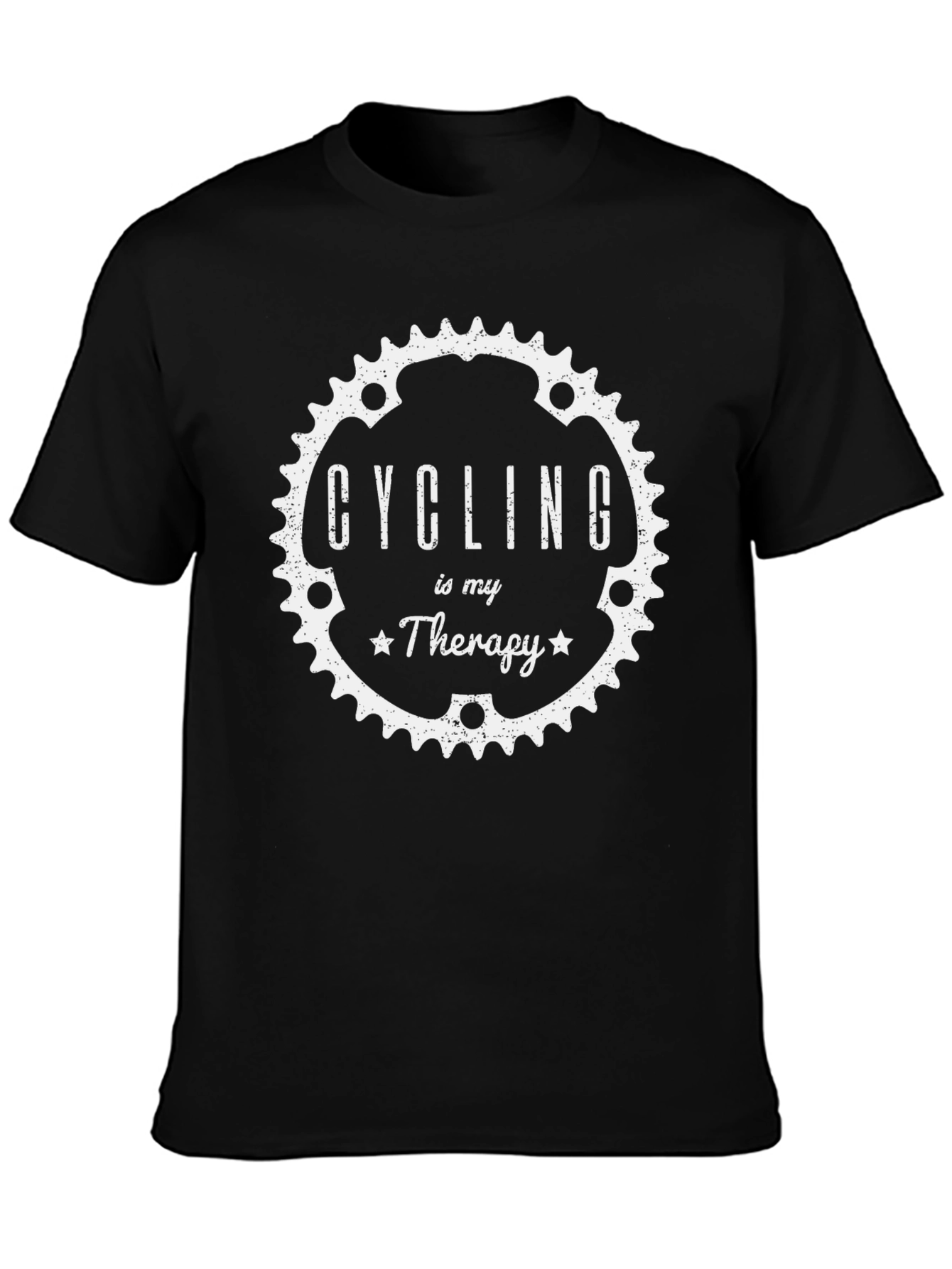 Cycling is My Therapy T-Shirt