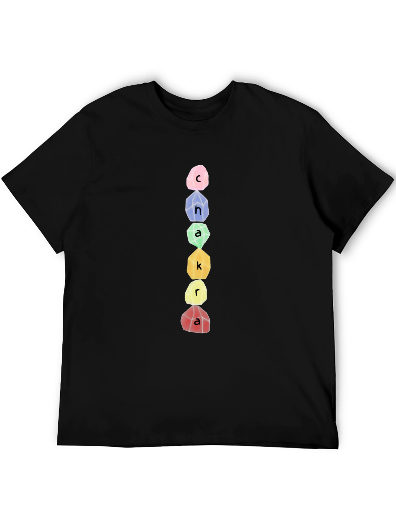 Chakra Stone T-Shirt - Spiritual Design Tee