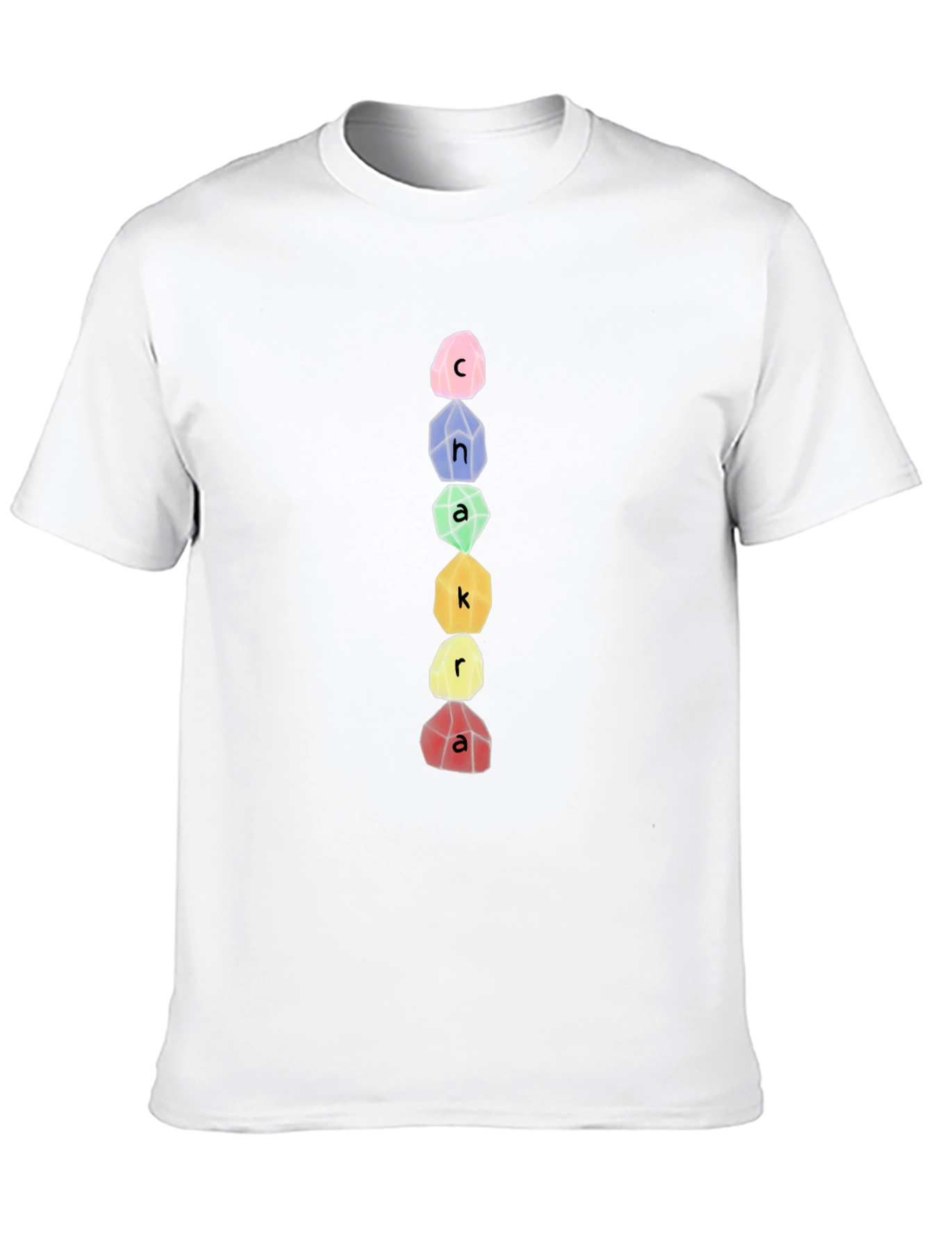 Chakra Stone T-Shirt - Spiritual Design Tee