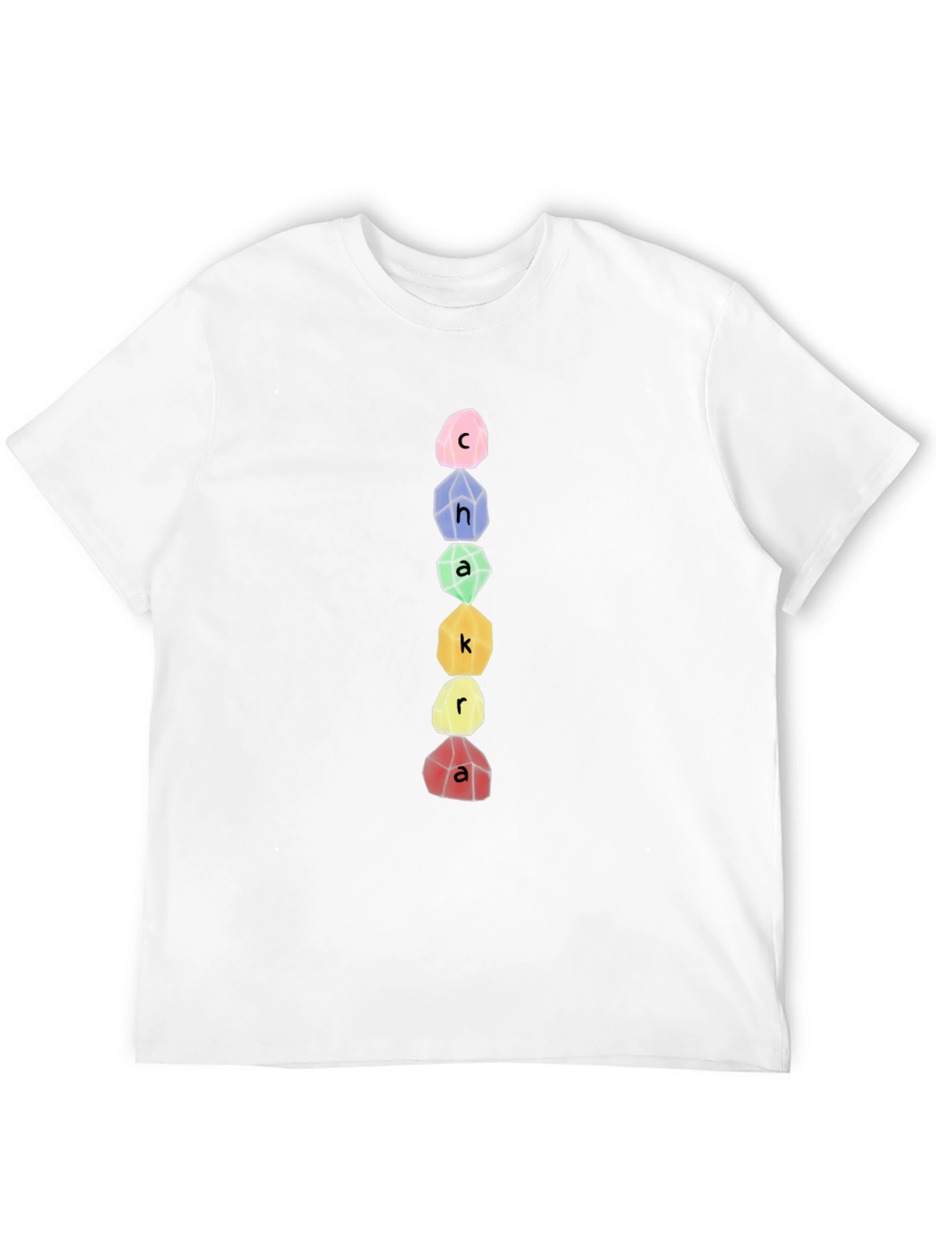 Chakra Stone T-Shirt - Spiritual Design Tee