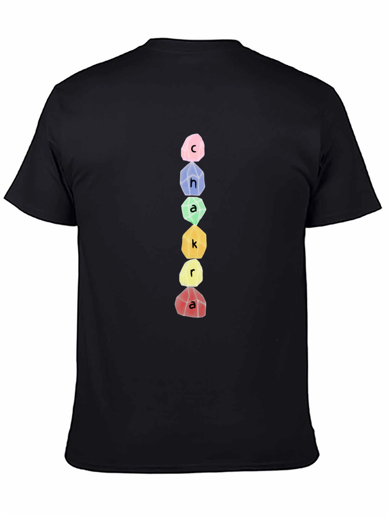 Chakra Stone T-Shirt - Spiritual Design Tee