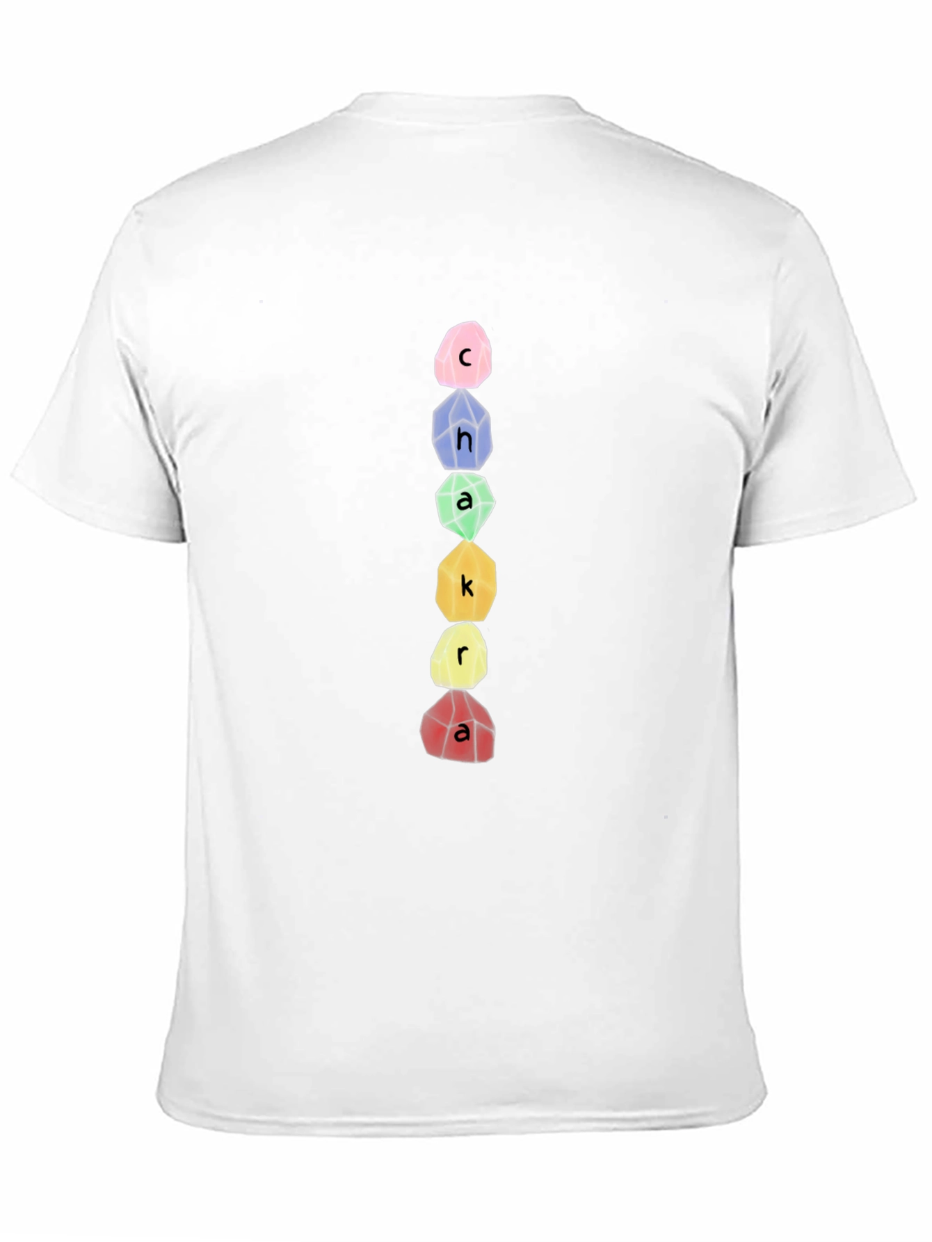 Chakra Stone T-Shirt - Spiritual Design Tee