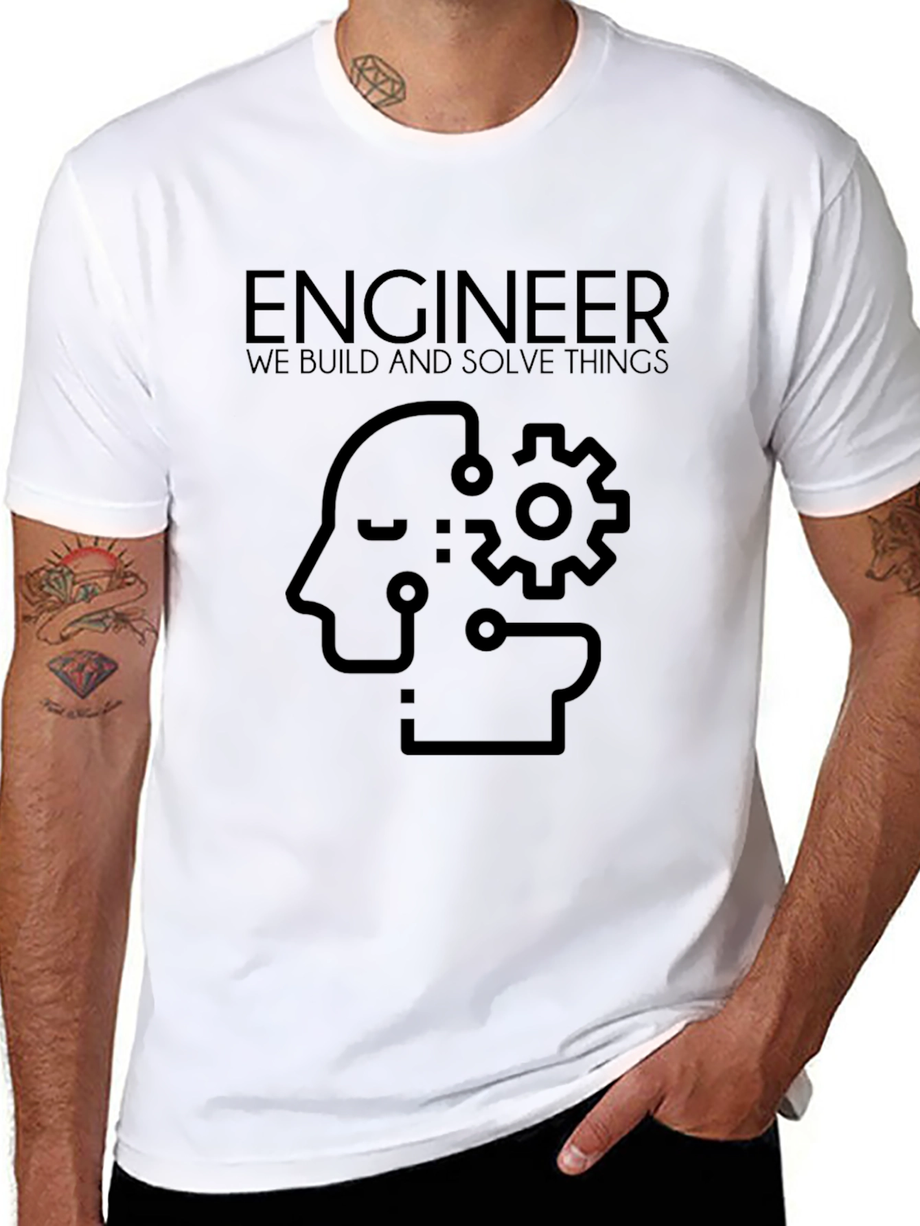 Engineer T-Shirt - We Build and Solve Things