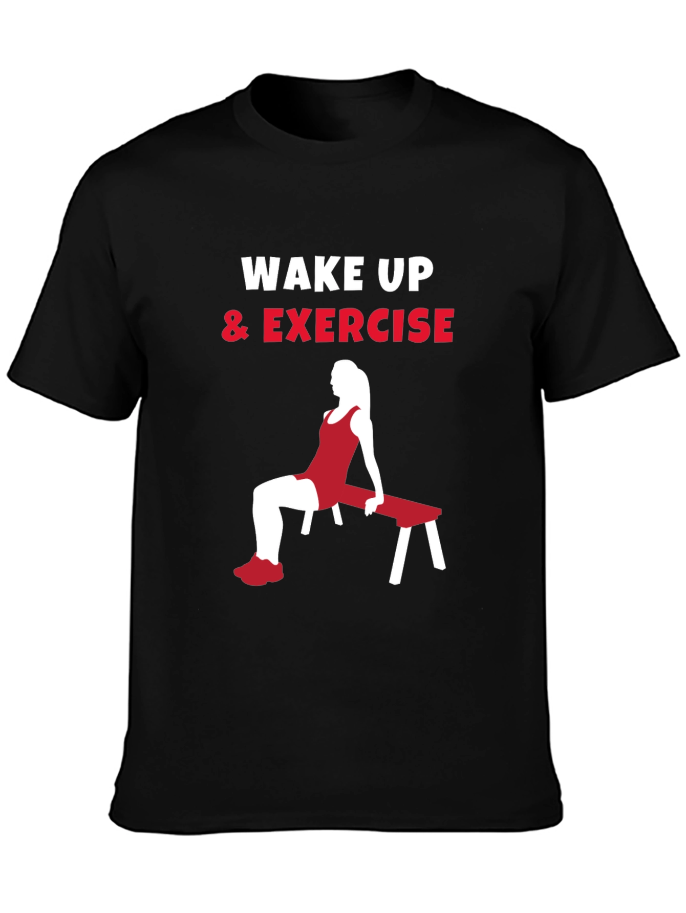 Wake Up & Exercise Graphic Tee