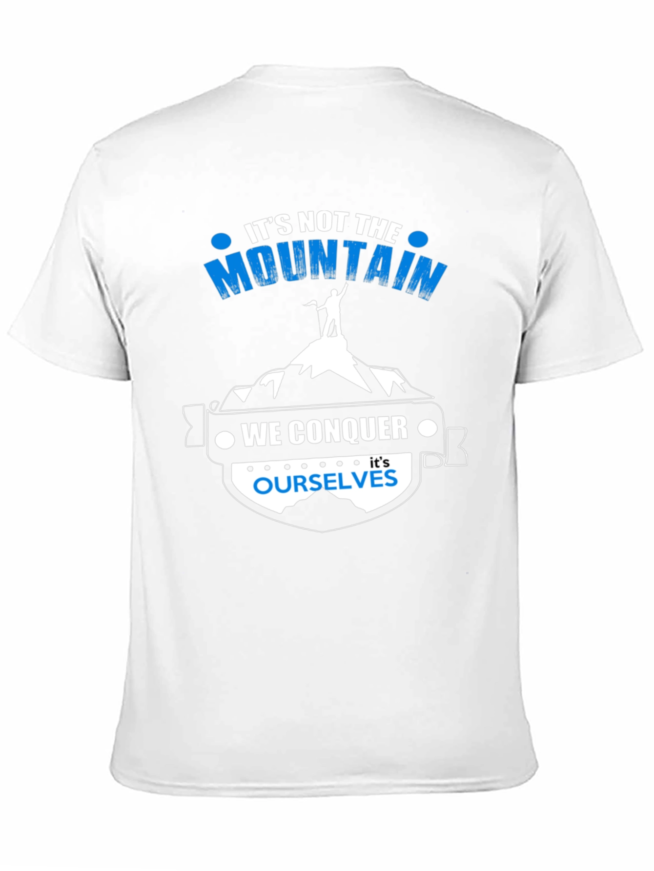 Motivational Mountain Conquer T-Shirt
