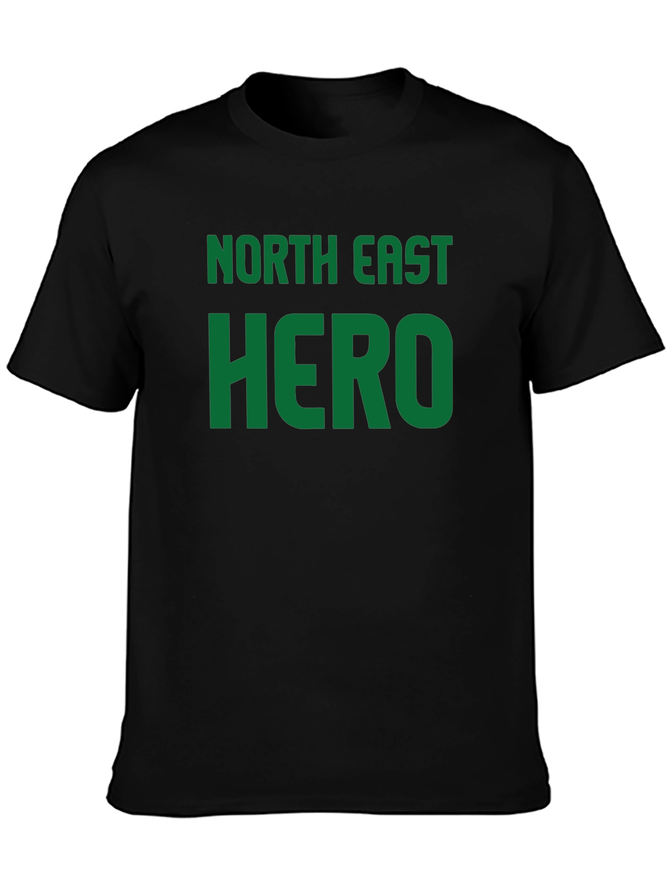 North East Hero Black Graphic Tee