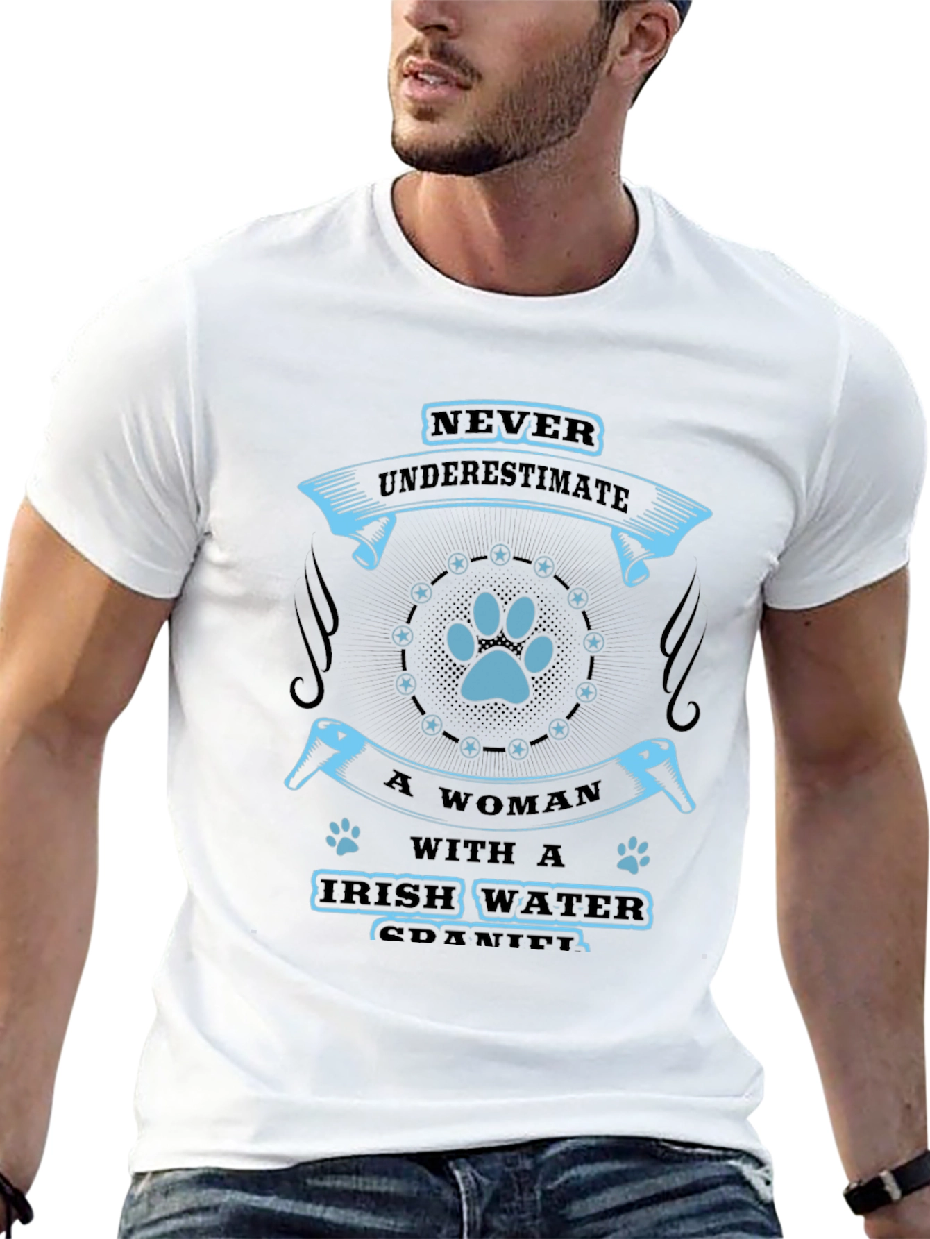 Irish Water Spaniel Womans T-Shirt