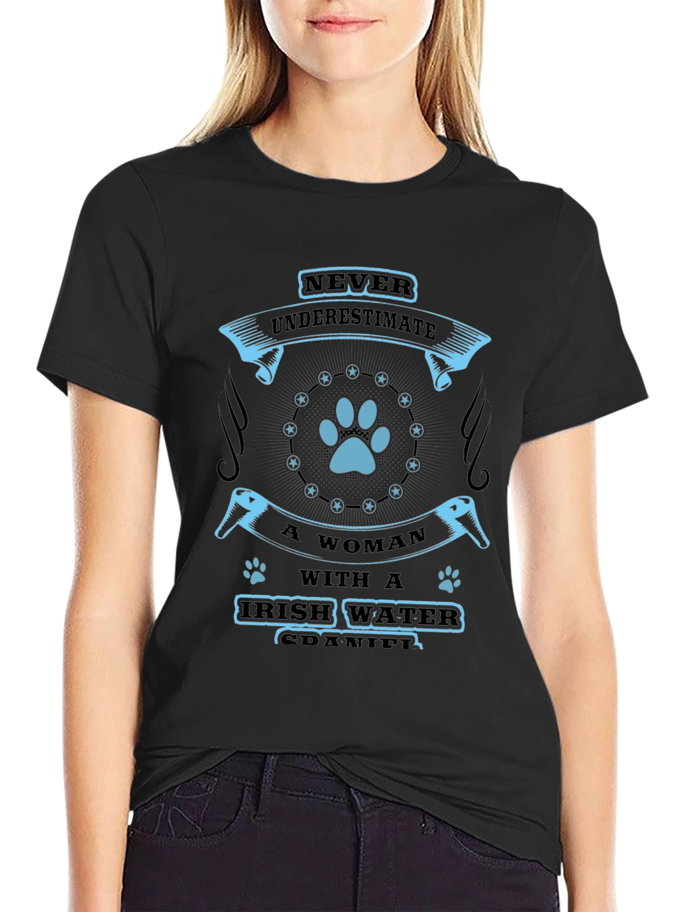 Irish Water Spaniel Womans T-Shirt