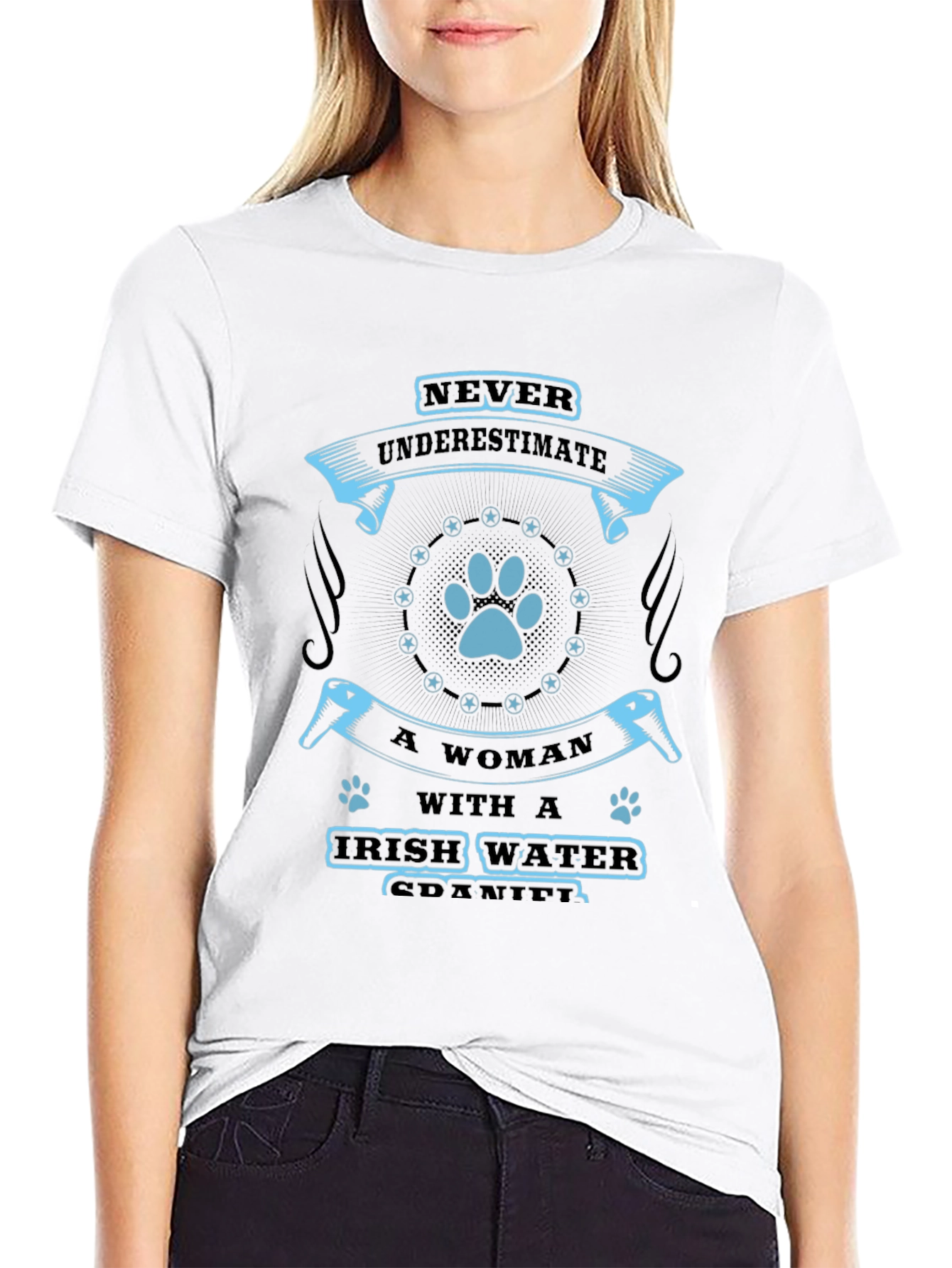 Irish Water Spaniel Womans T-Shirt