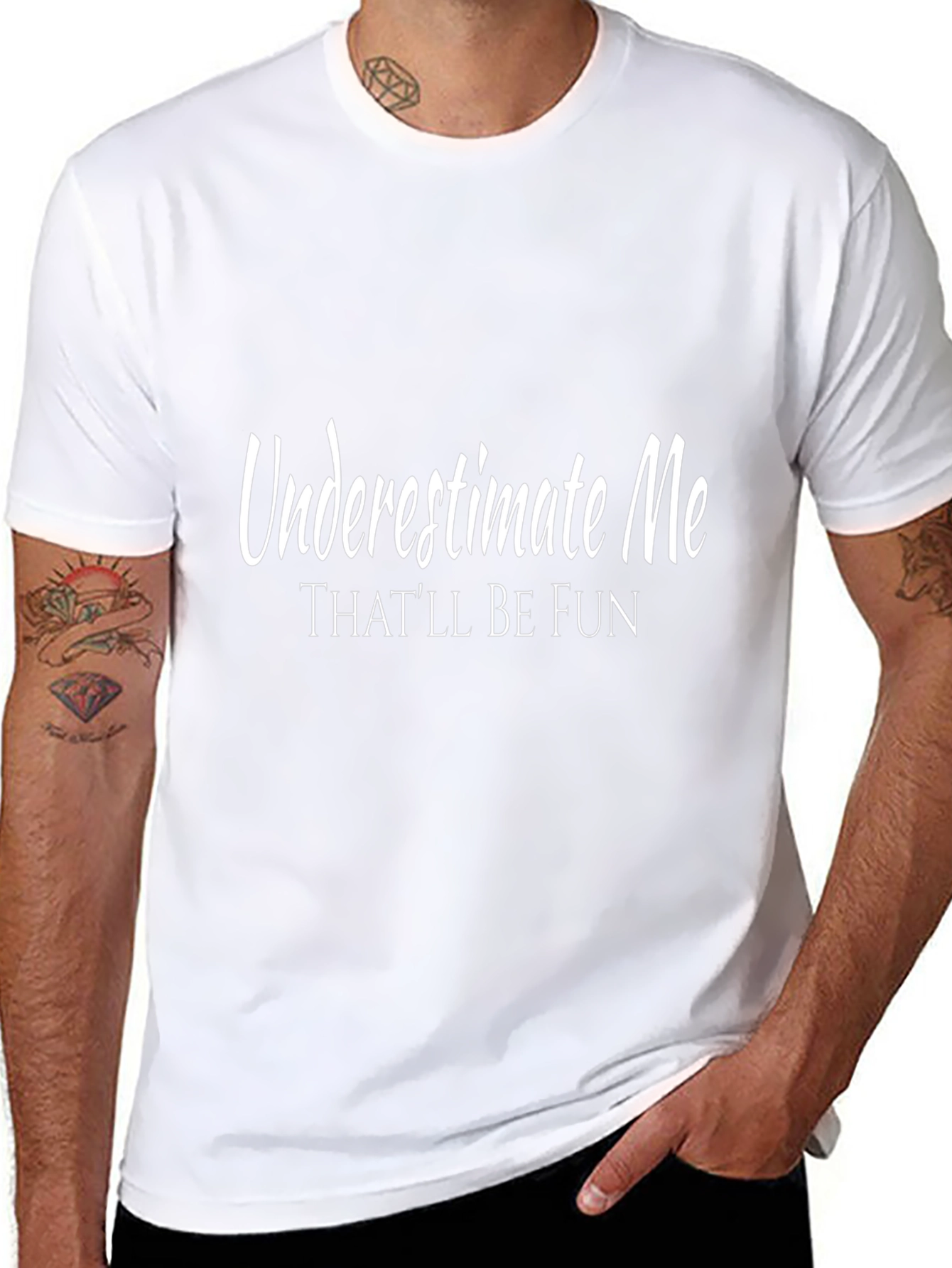 Underestimate Me T-Shirt - Funny Slogan Tee