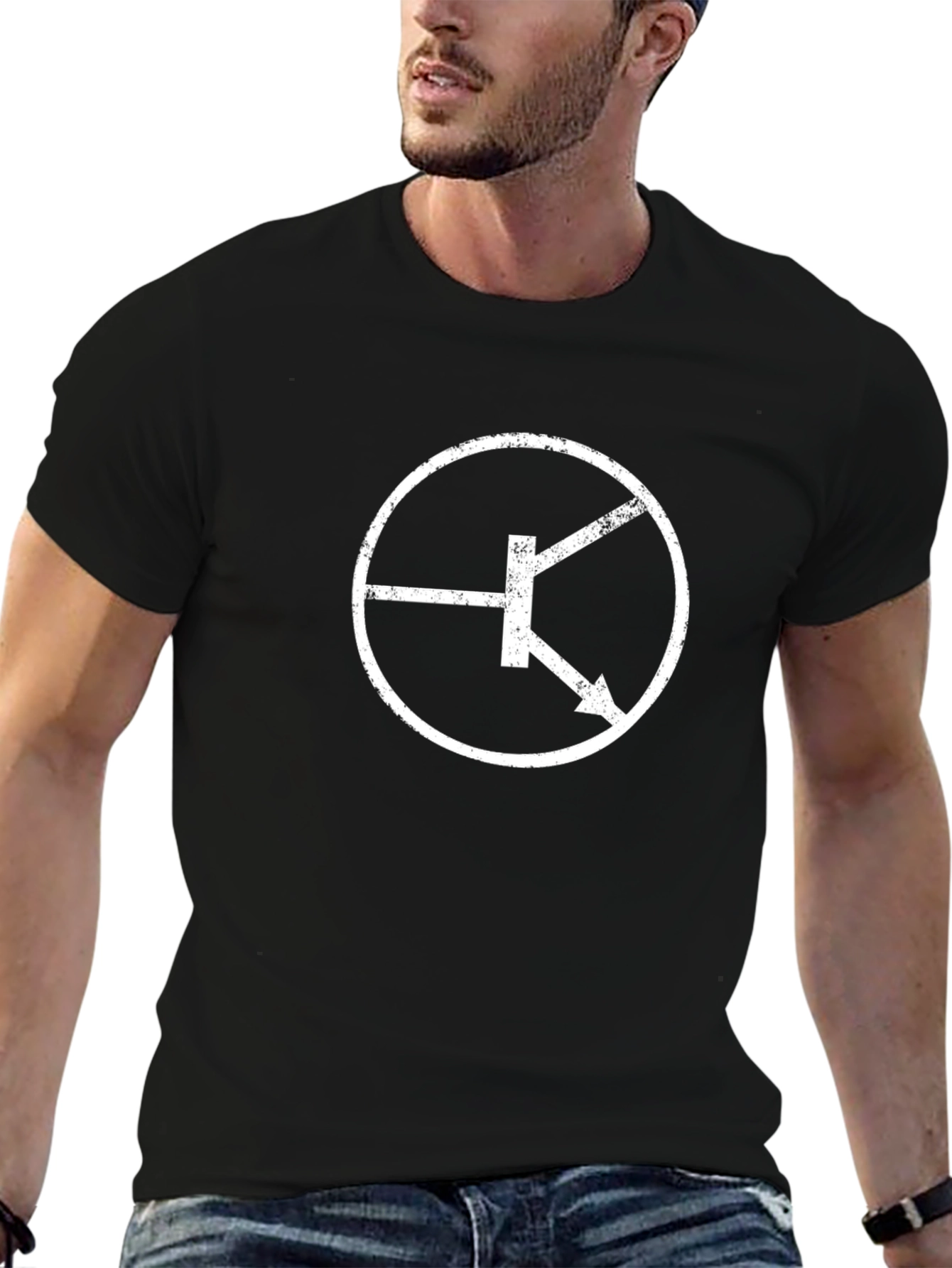 Circuit Symbol T-Shirt - Electronics Geek Tee