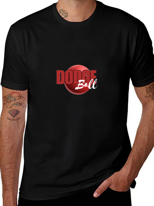 Dodgeball Graphic Tee - Red Ball Design