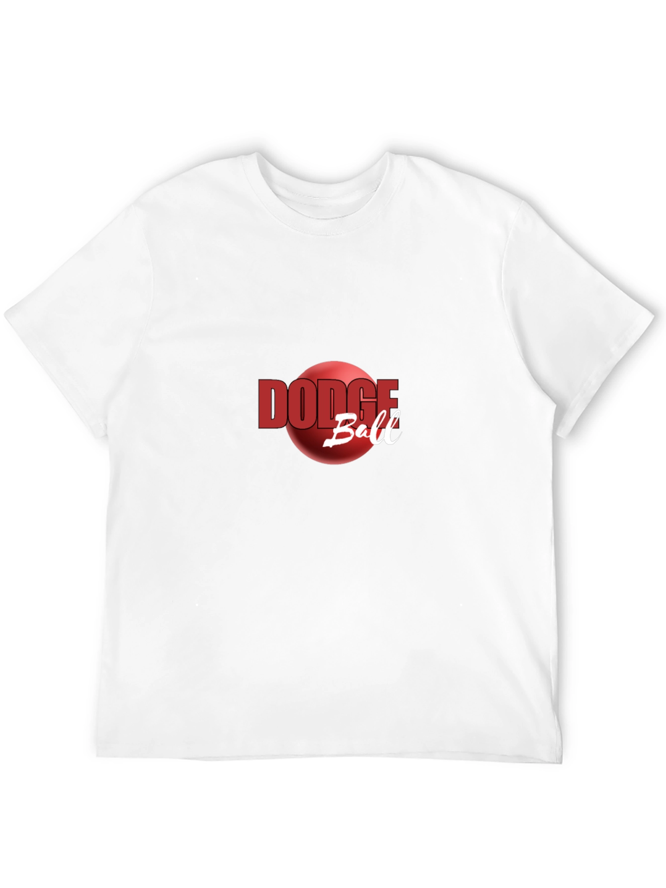 Dodgeball Graphic Tee - Red Ball Design