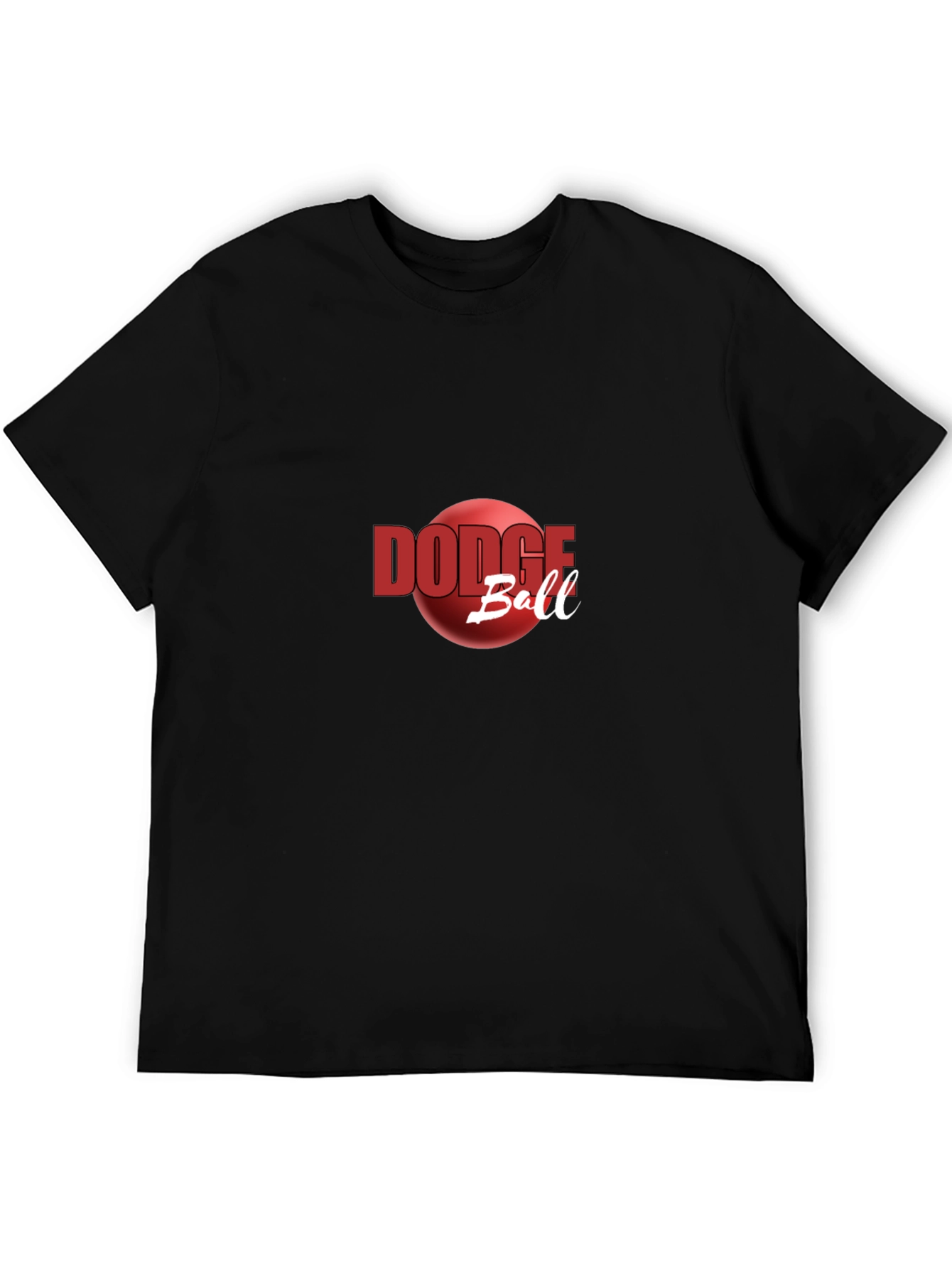 Dodgeball Graphic Tee - Red Ball Design