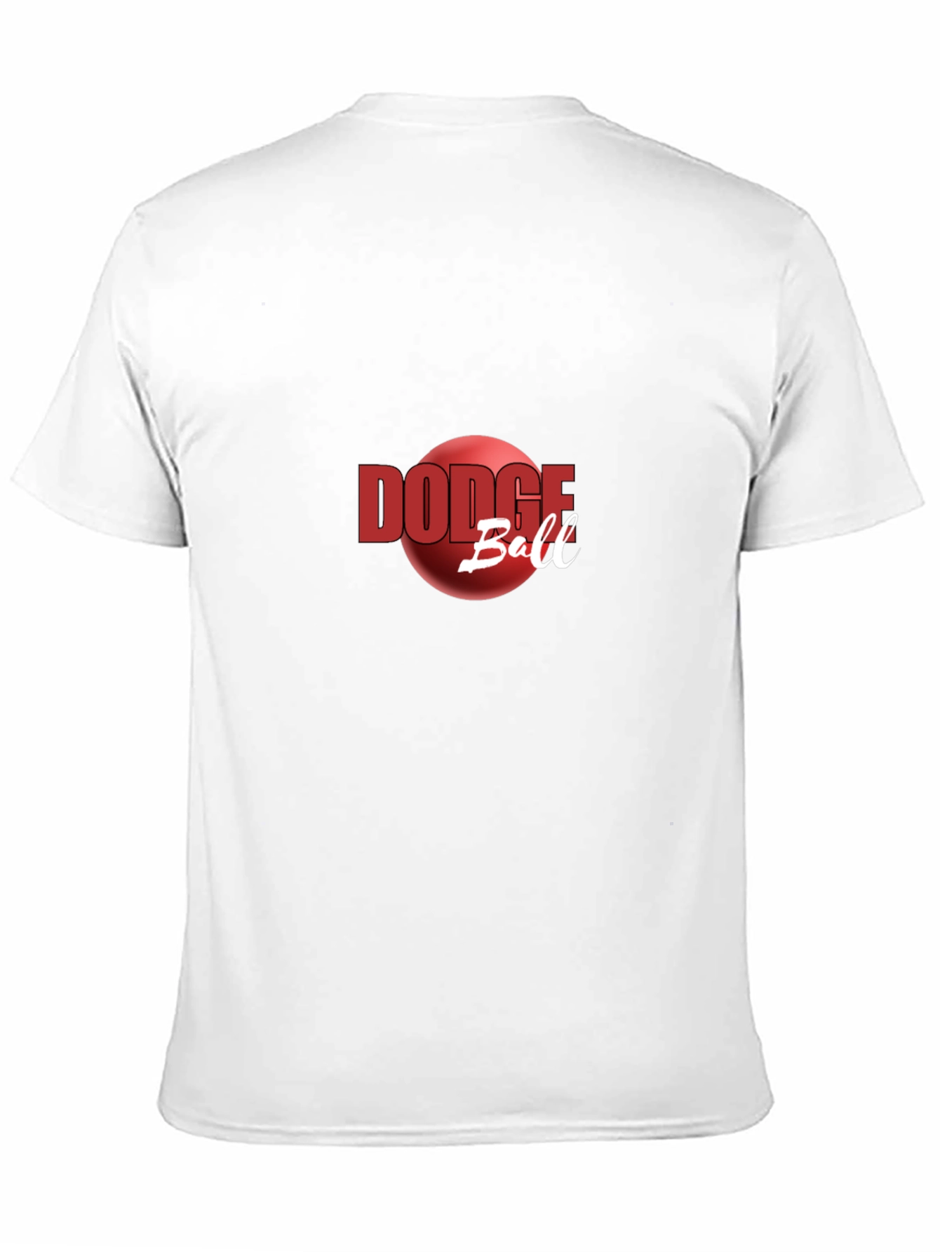Dodgeball Graphic Tee - Red Ball Design