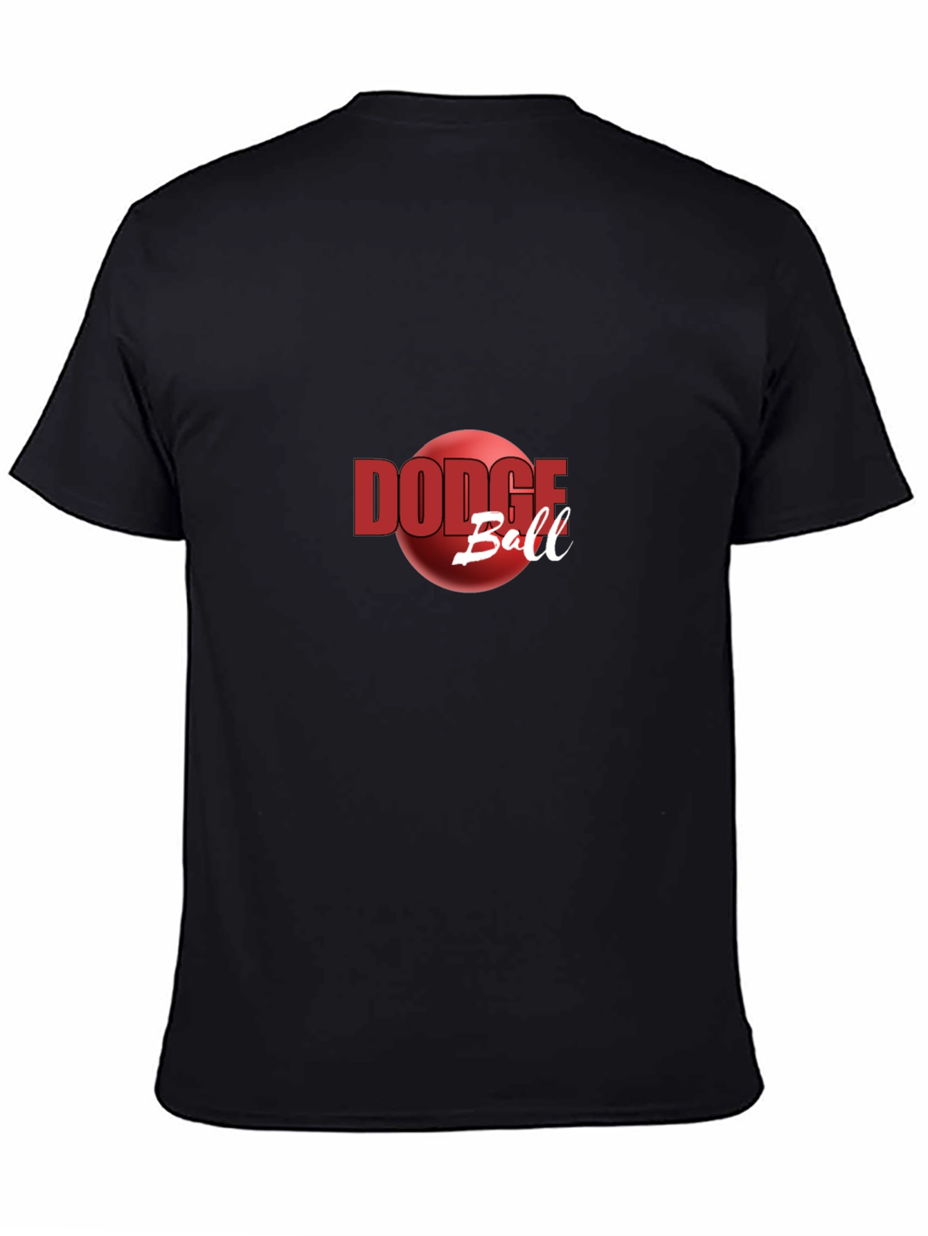 Dodgeball Graphic Tee - Red Ball Design