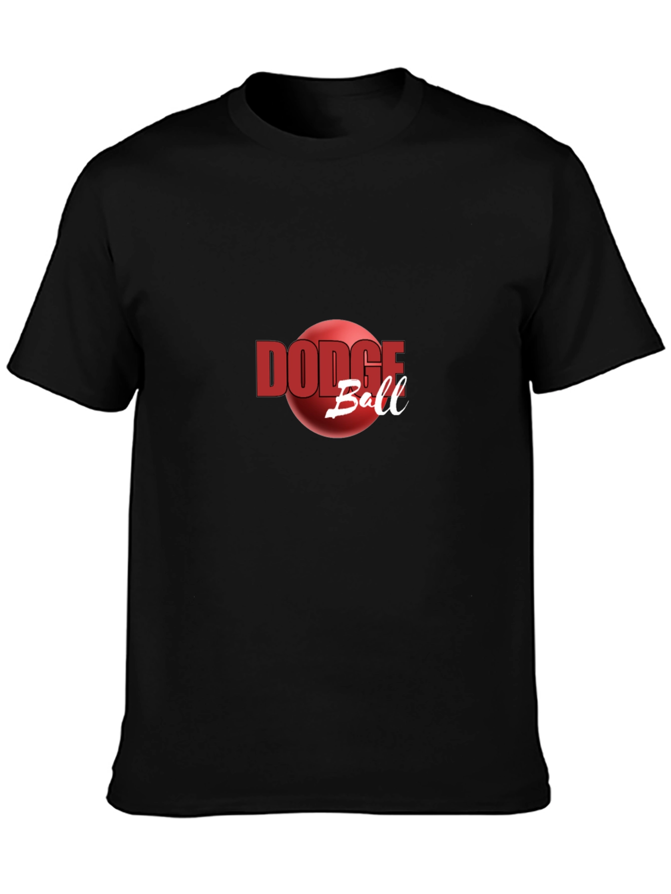 Dodgeball Graphic Tee - Red Ball Design