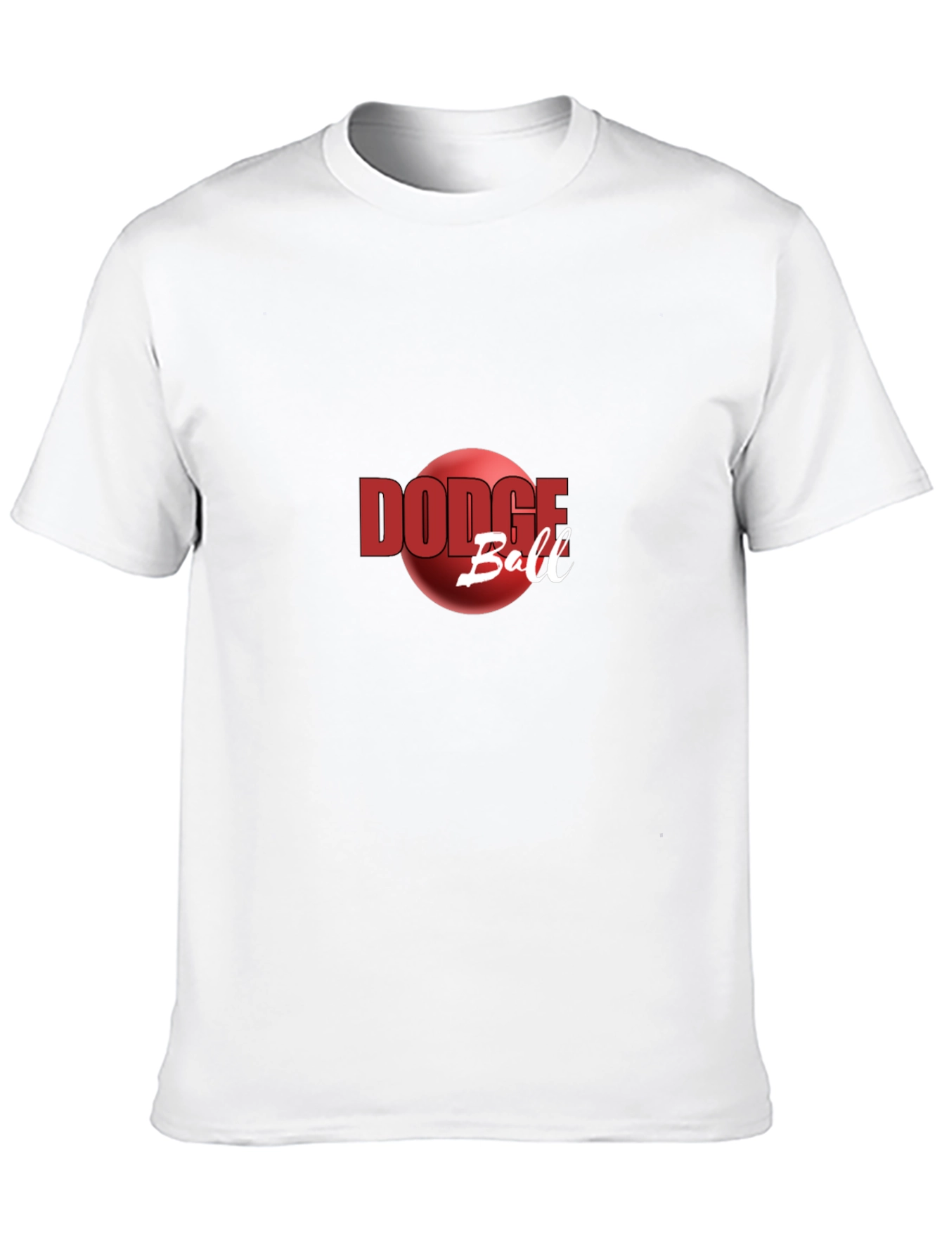 Dodgeball Graphic Tee - Red Ball Design